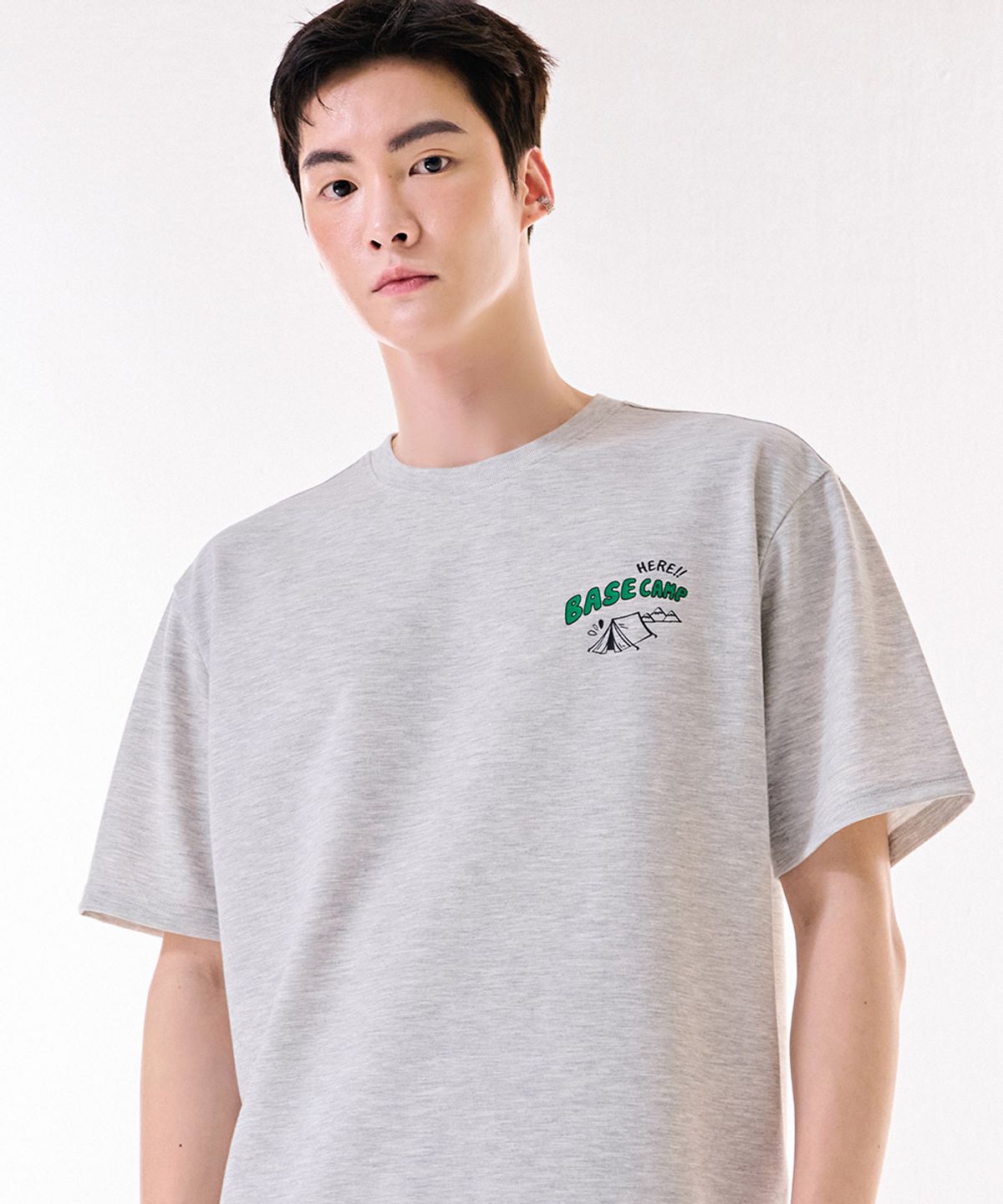 체이스컬트(CHASECULT) 공용 키치 그래픽 반팔 티셔츠-DBRU5813D0B