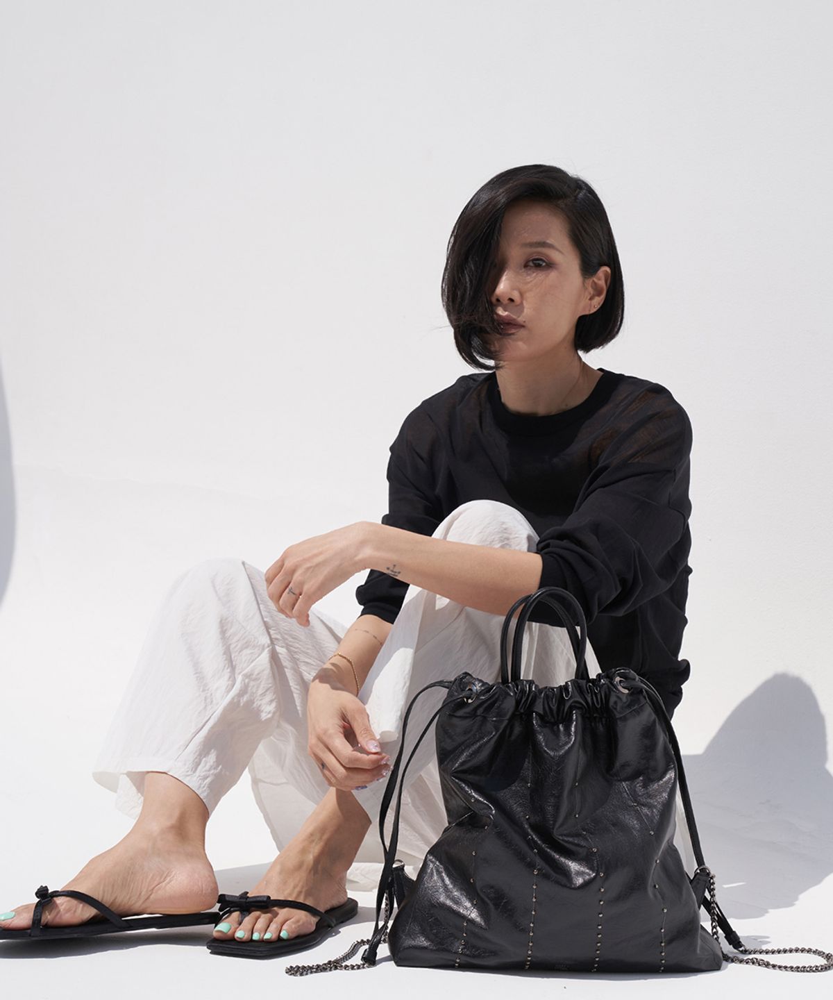 콰니(KWANI) Chelsea Backpack Black