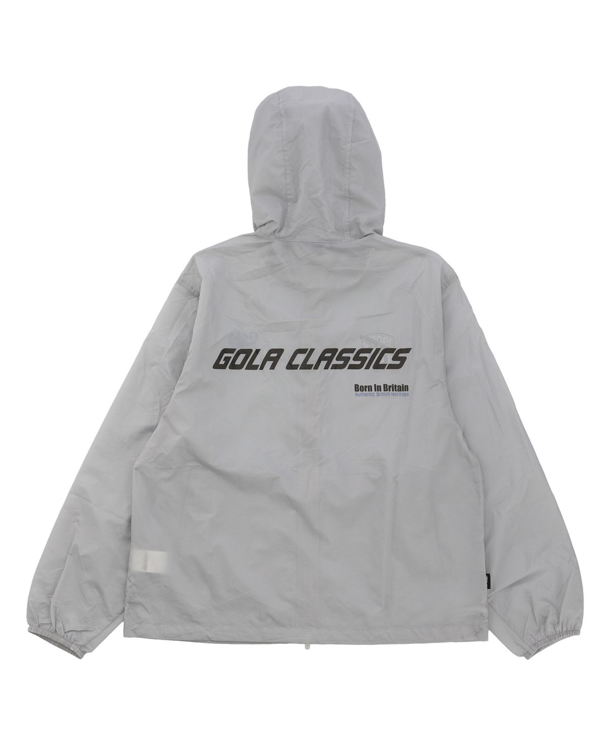 골라(GOLA) SEE-THROUGH JUMPER [LIGHT GRAY]