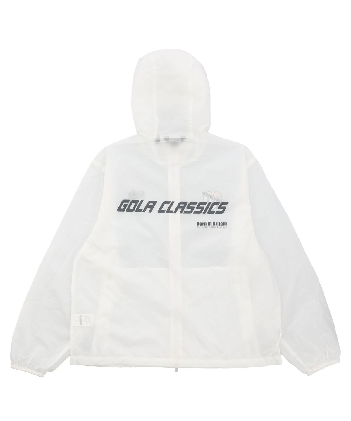 골라(GOLA) SEE-THROUGH JUMPER [WHITE]