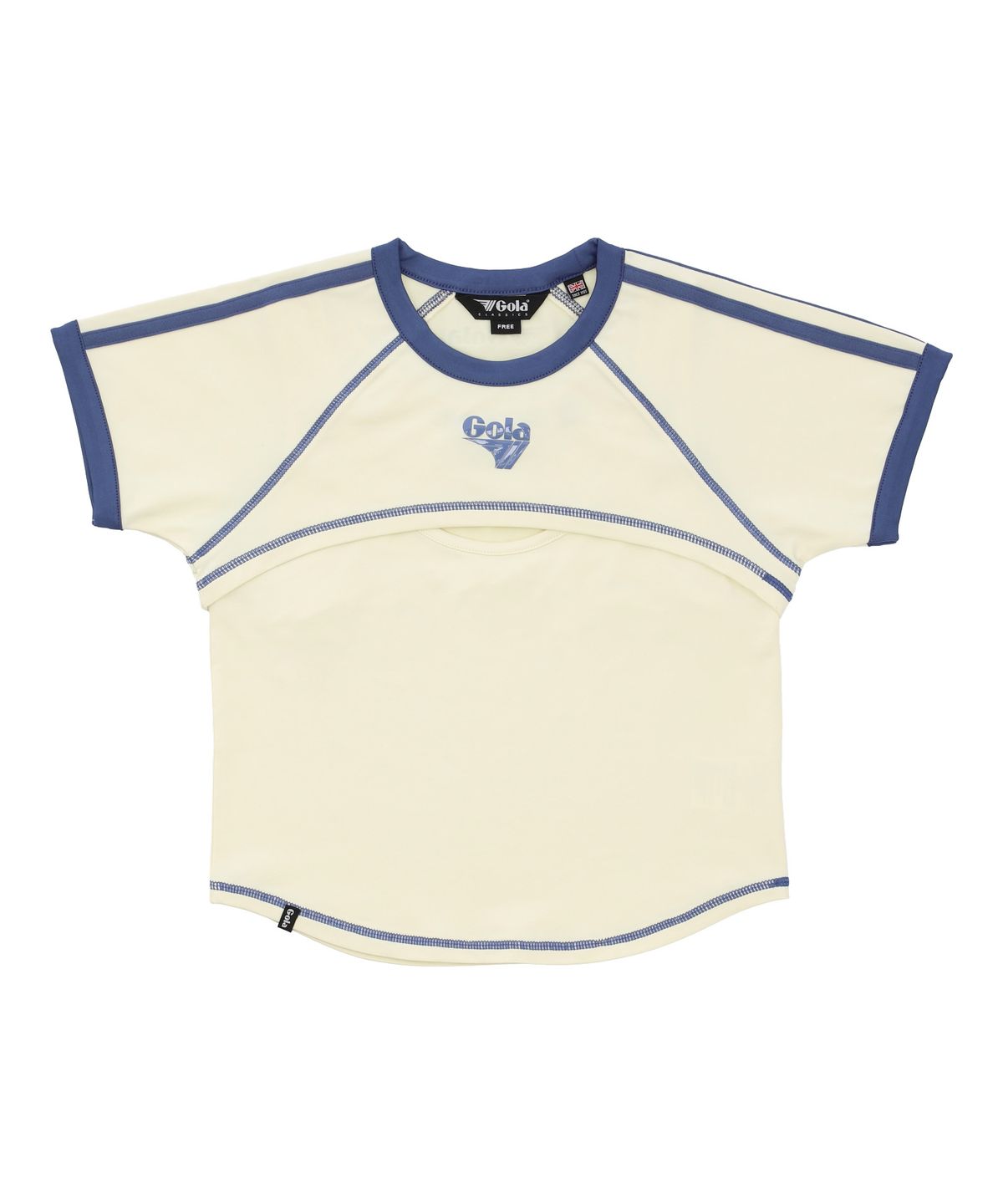 골라(GOLA) W TAPE POINT BOLERO SET [CREAM]