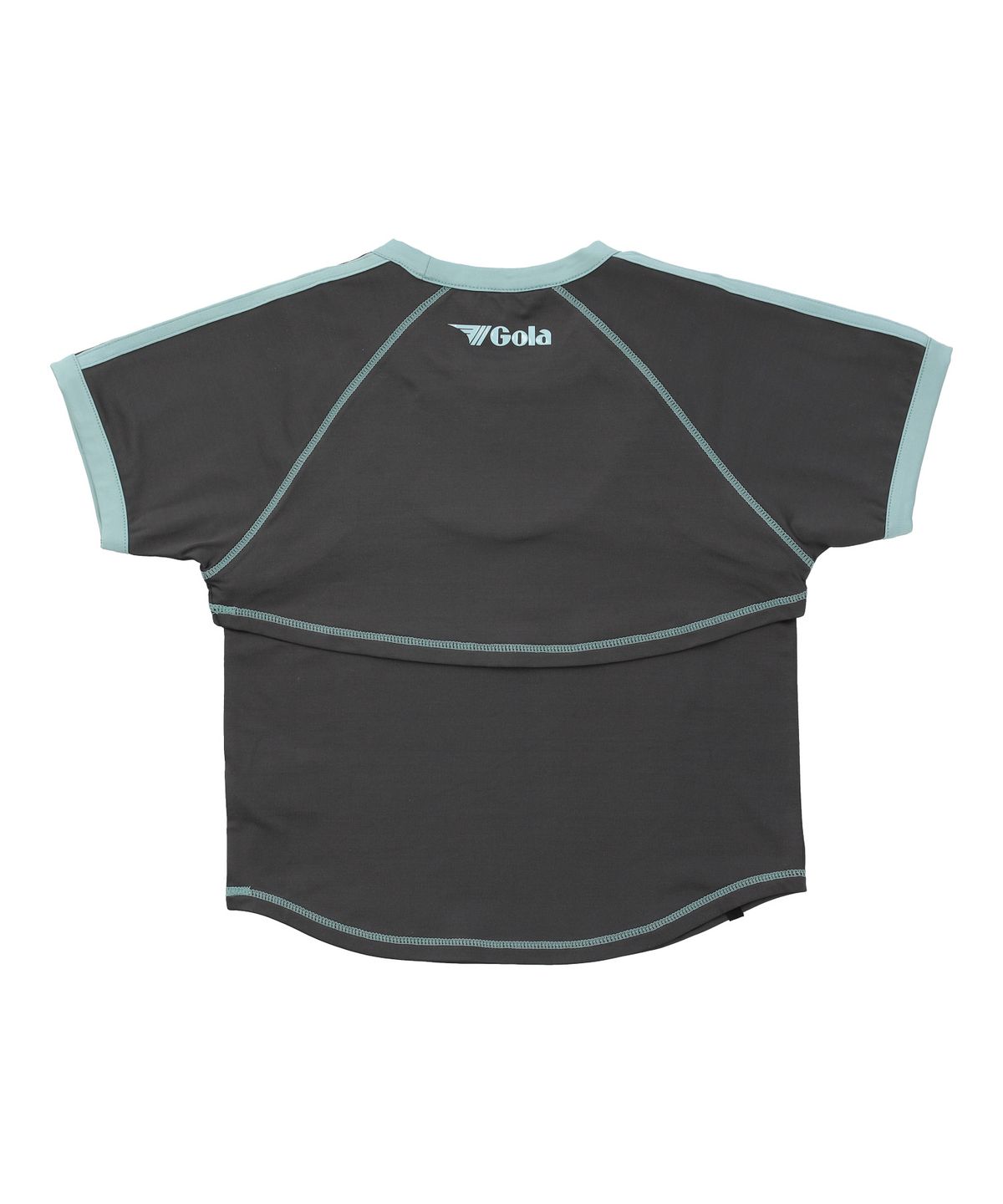 골라(GOLA) W TAPE POINT BOLERO SET [CHARCOAL]