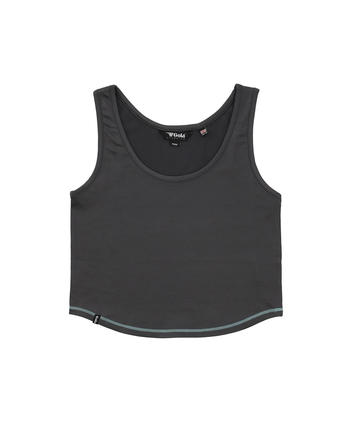 골라(GOLA) W TAPE POINT BOLERO SET [CHARCOAL]