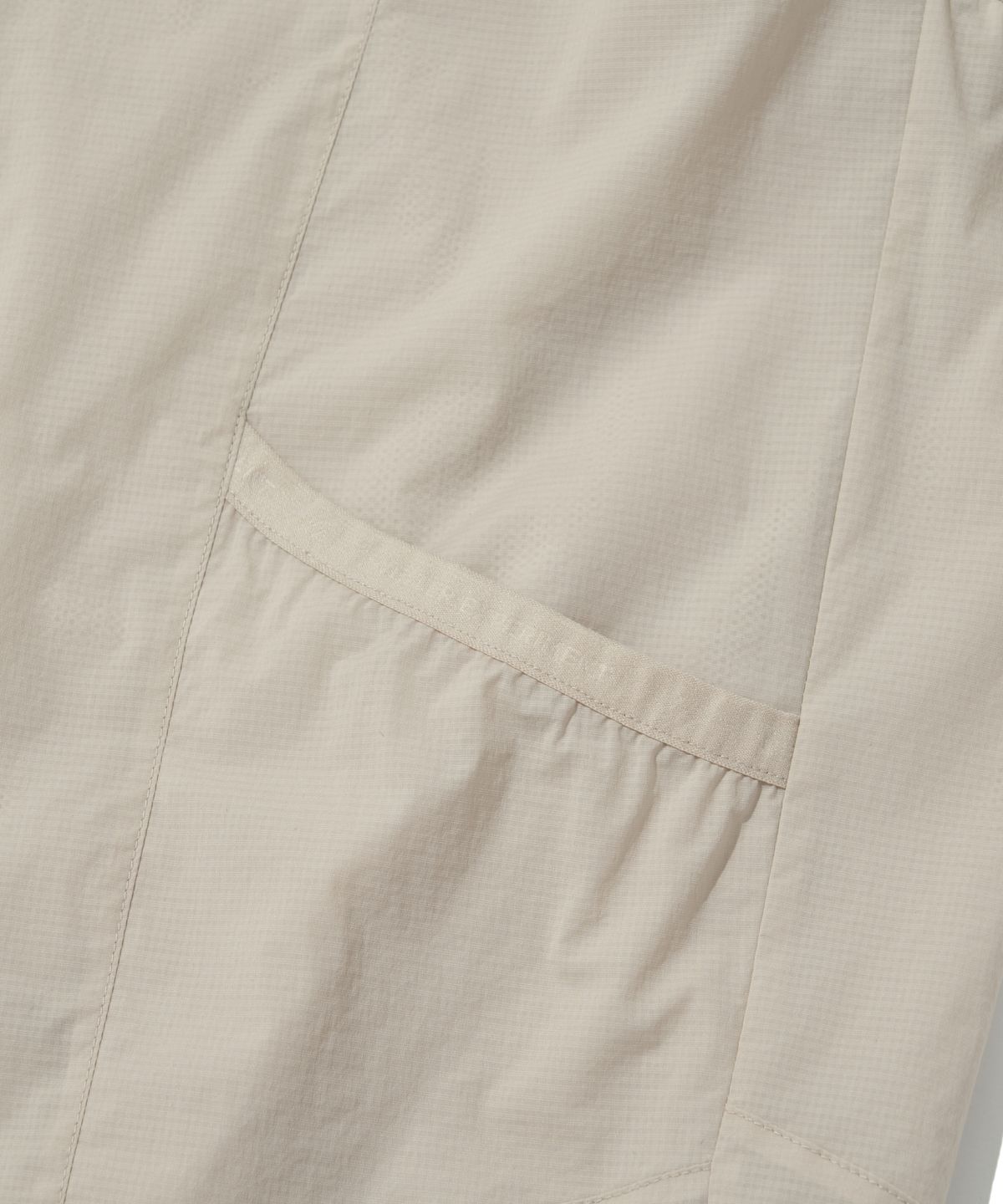 웰터 익스페리먼트(WELTER EXPERIMENT) DETACHABLE LIGHT WINDBREAKER_CREAM_WOL062