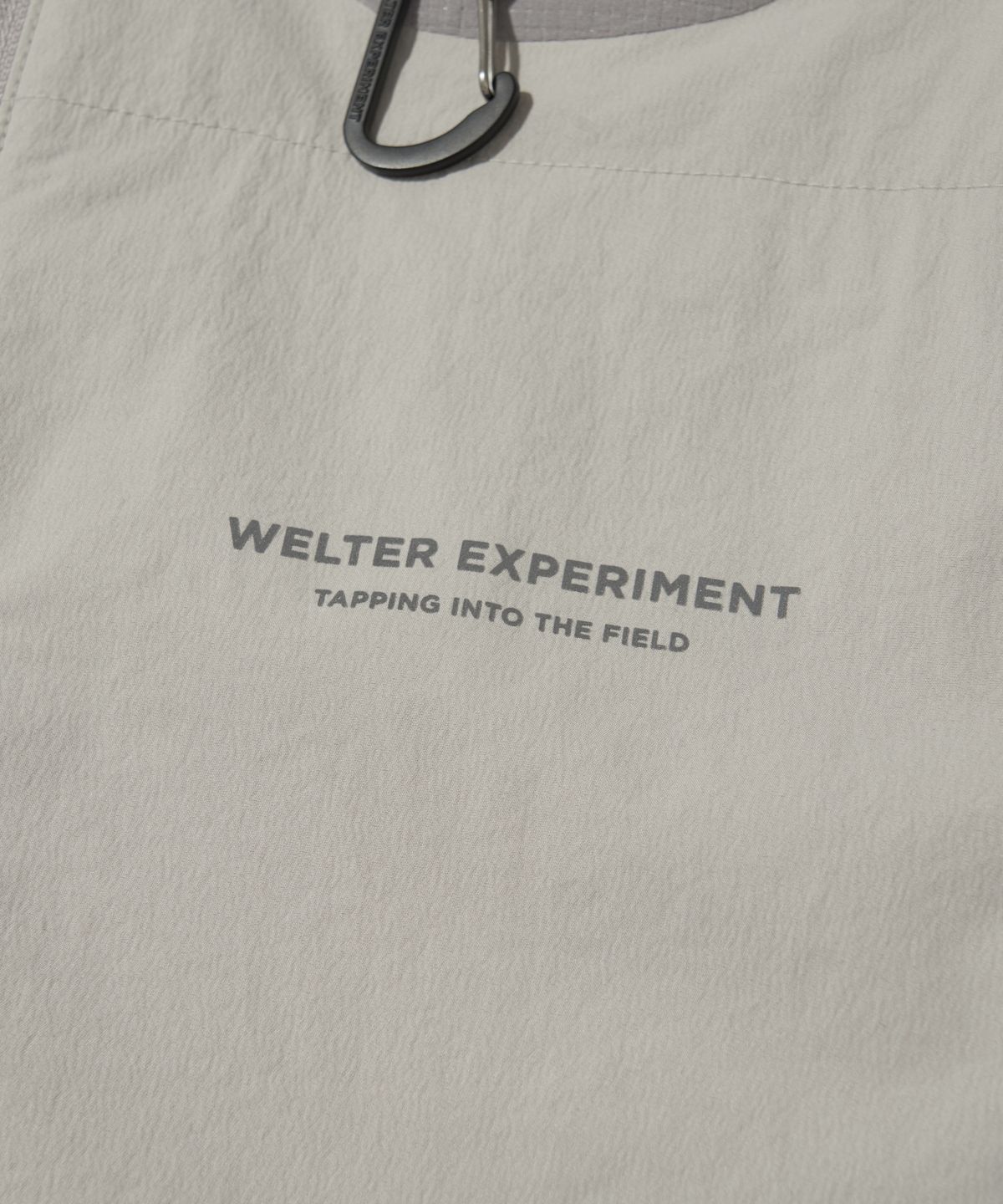 웰터 익스페리먼트(WELTER EXPERIMENT) FLEXIABLE SOFT SHELL JACKET_LIGHT GRAY_WOL066