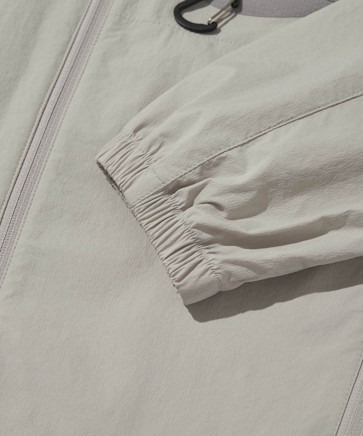 웰터 익스페리먼트(WELTER EXPERIMENT) FLEXIABLE SOFT SHELL JACKET_LIGHT GRAY_WOL066