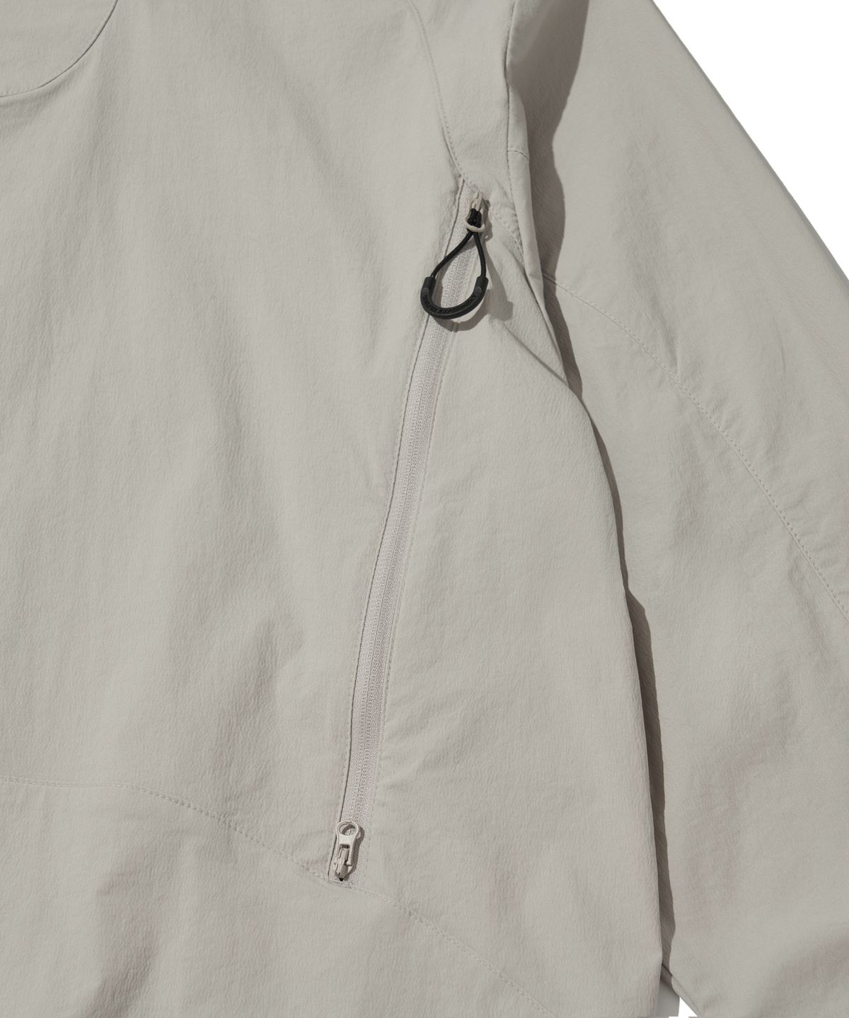 웰터 익스페리먼트(WELTER EXPERIMENT) FLEXIABLE SOFT SHELL JACKET_LIGHT GRAY_WOL066