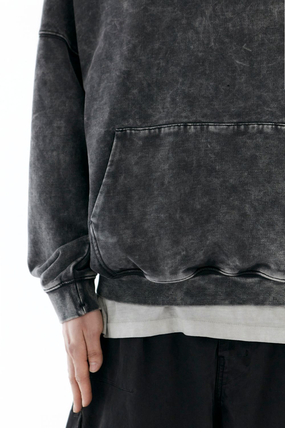 パーカー・フーディ NOMANUAL EMBLEM JUMBO HOODIE WASHED BLACK NP21HD01M1WB MUSINSA | NOMANUAL EMBLEM JUMBO HOODIE - WASHED BLACK