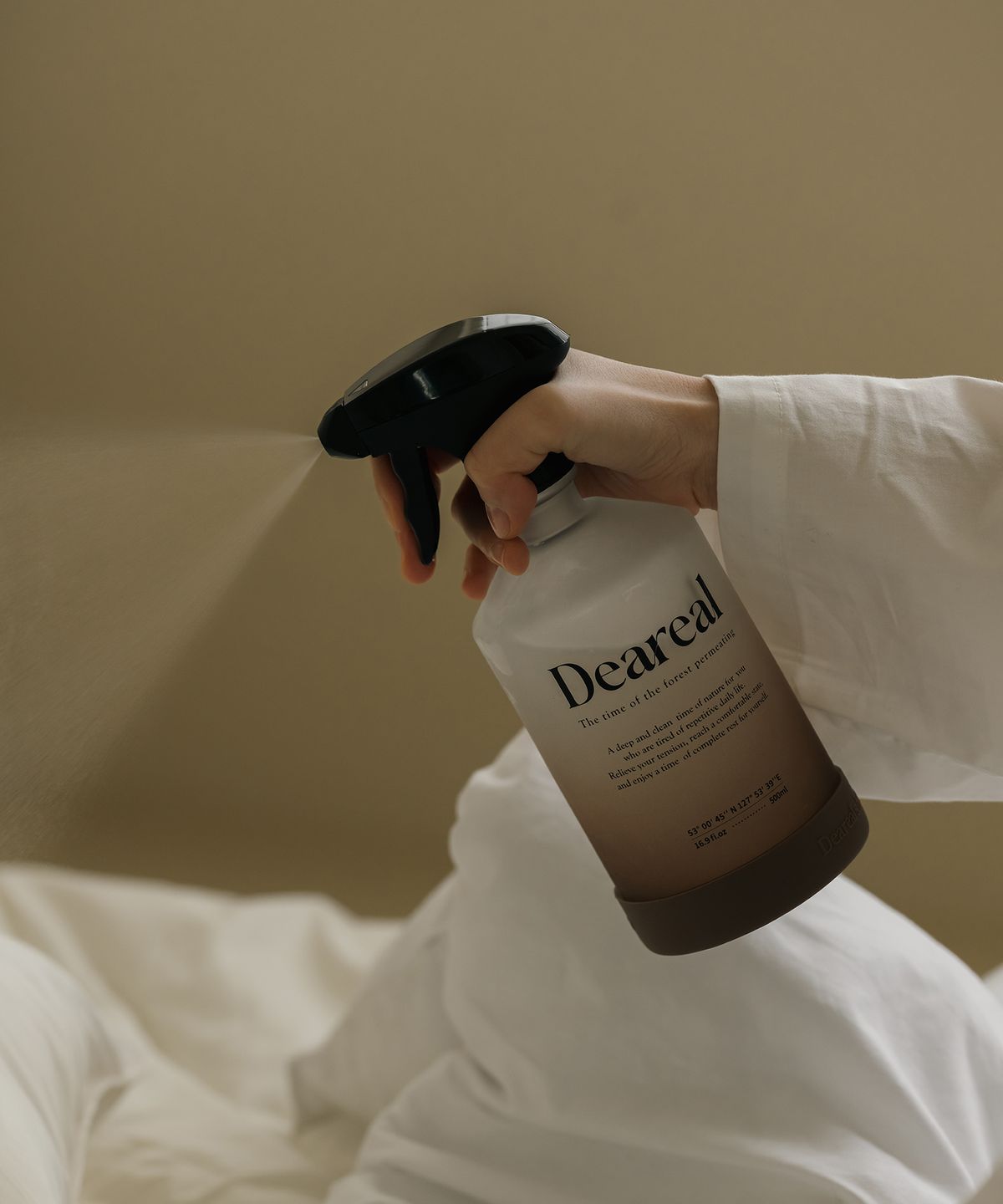 디어리얼(DEAREAL) 편백오일수 섬유 탈취제 500ml