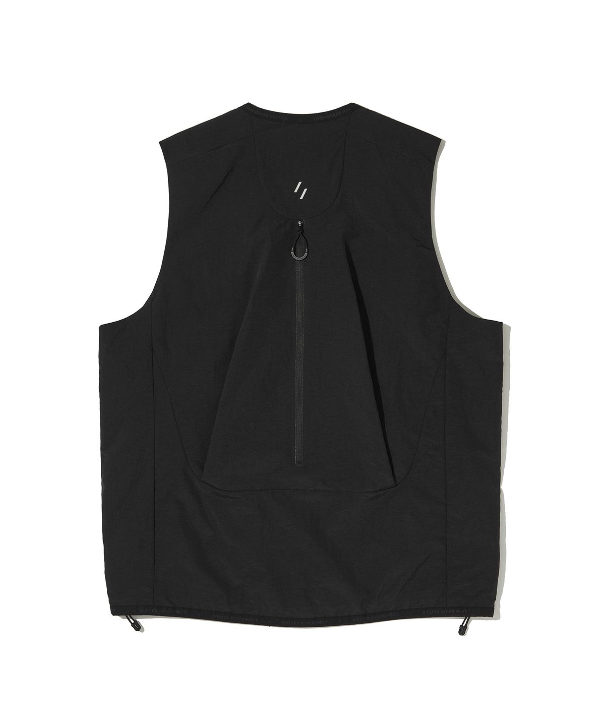 웰터 익스페리먼트(WELTER EXPERIMENT) ELEVEN POCKETS UTILITY VEST_BALCK_WOL071