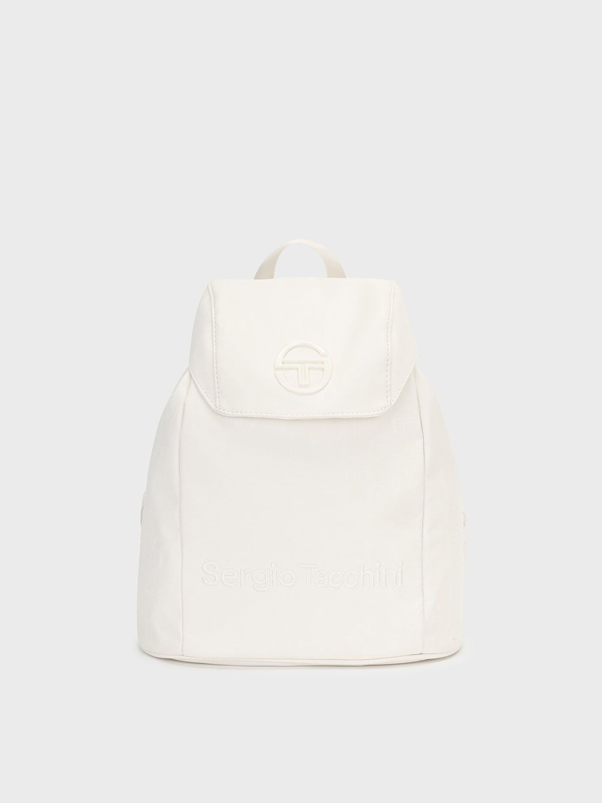 세르지오 타키니(SERGIO TACCHINI) W 데일리 모노그램 미니백팩 (Ivory)