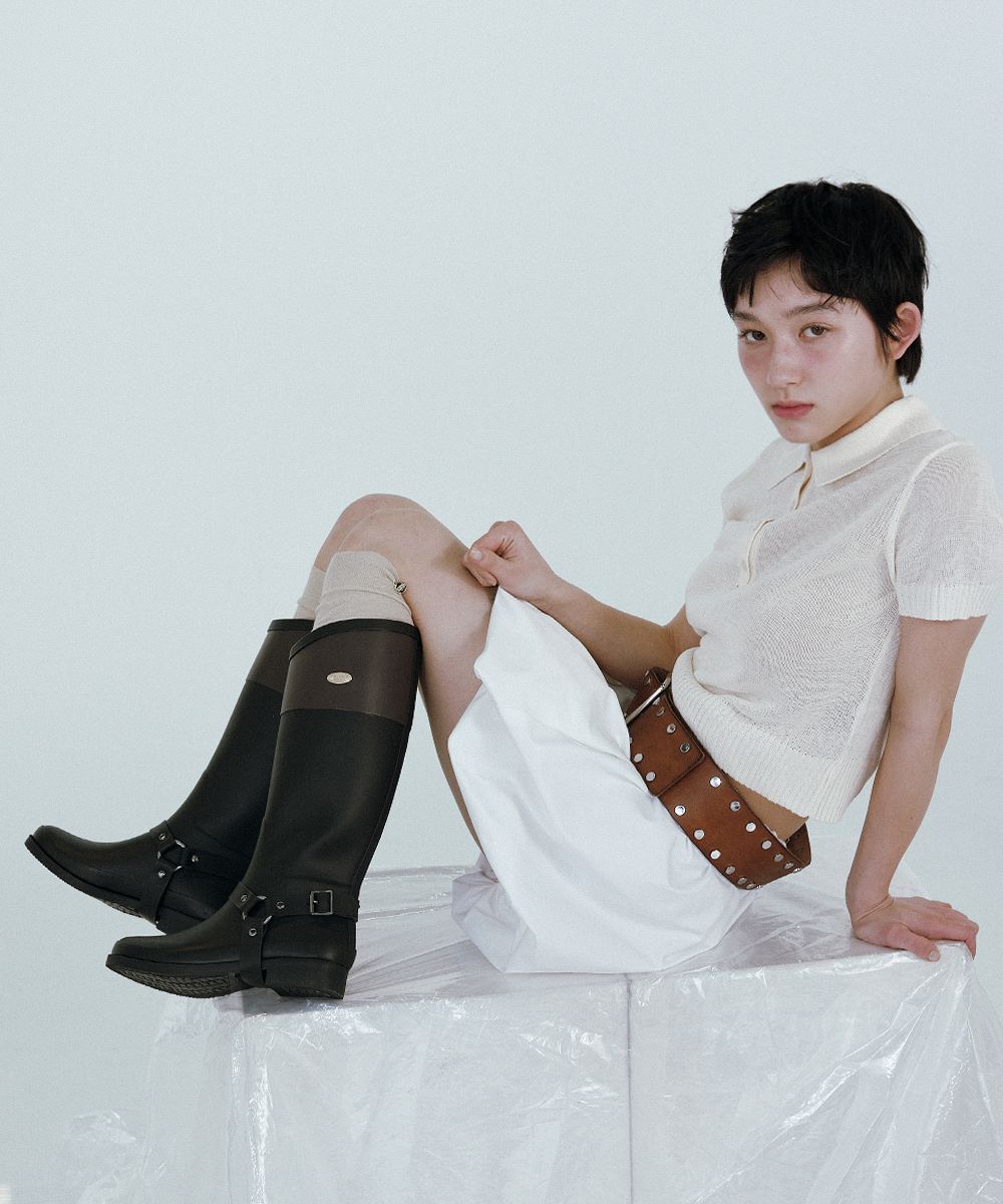 ★Rockfish Weatherwear★ HARNESS WELLINGTON BOOTS LONG 2col HARNESS WELLINGTON BOOTS LONG - 2color - ROCKFISH WEATHERWEAR