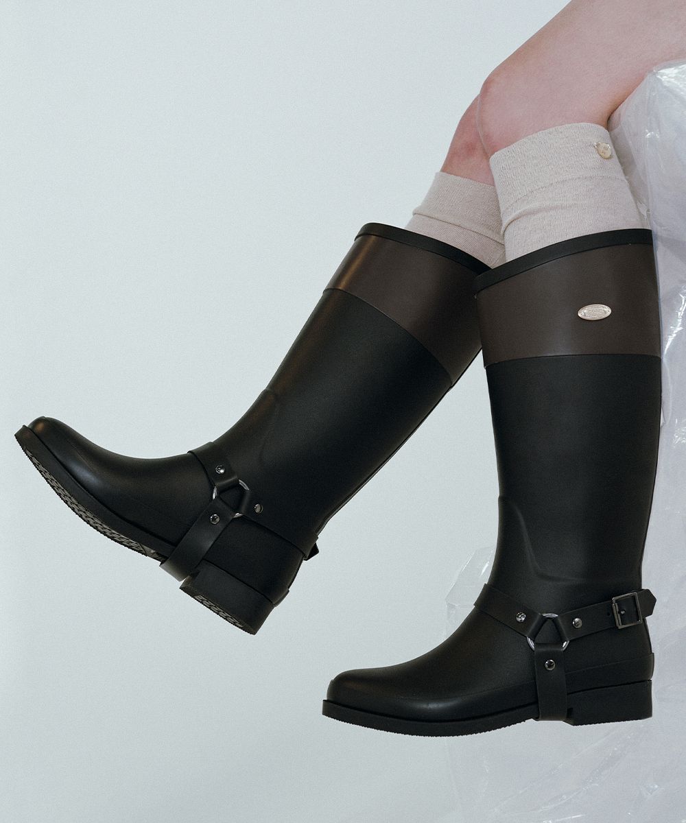 ★Rockfish Weatherwear★ HARNESS WELLINGTON BOOTS LONG 2col HARNESS WELLINGTON BOOTS LONG - 2color - ROCKFISH WEATHERWEAR