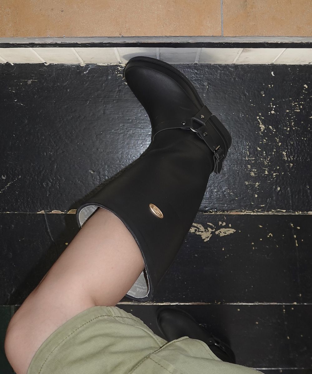 MUSINSA ROCKFISH WEATHERWEAR HARNESS WELLINGTON BOOTS LONG 2color