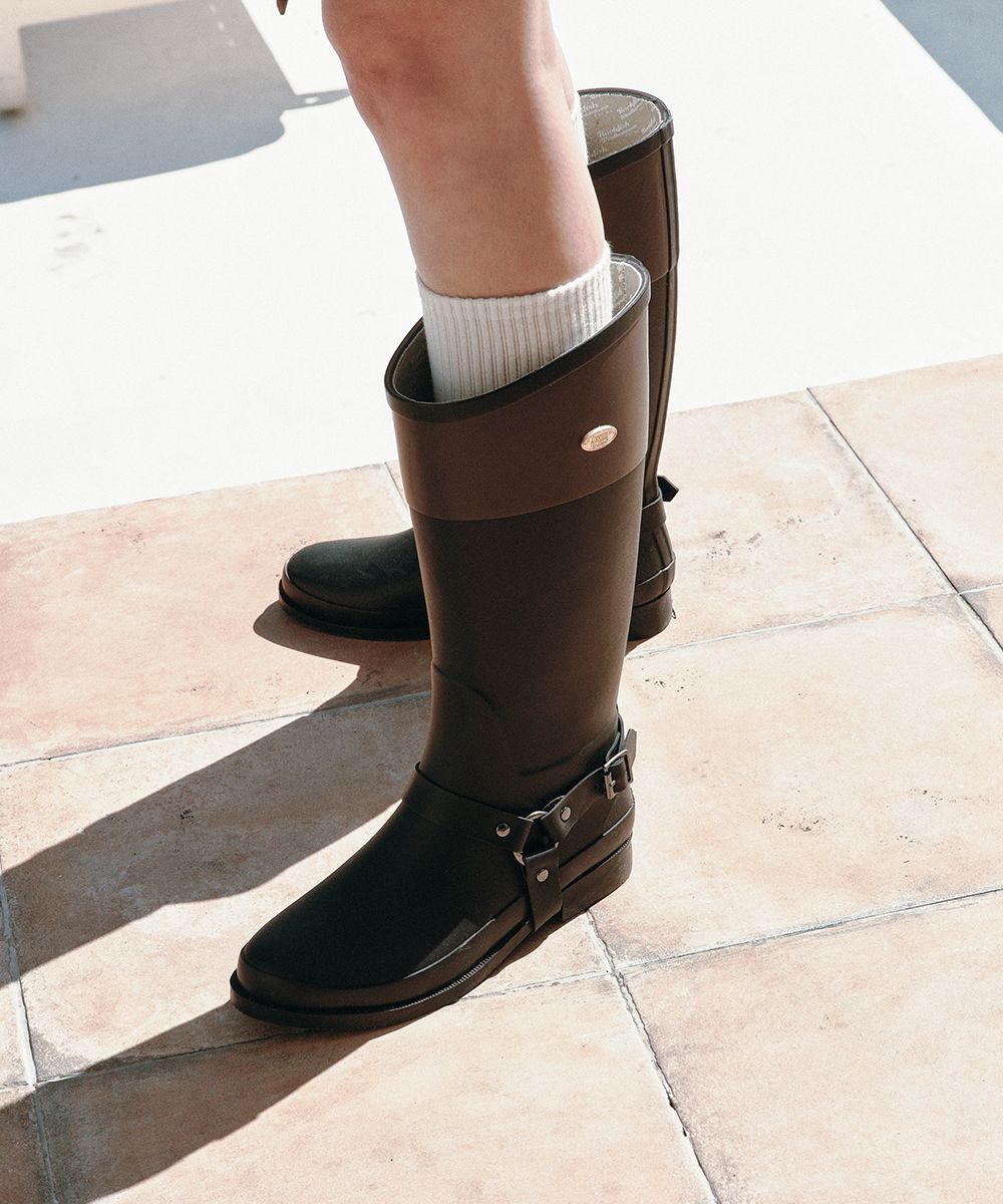 MUSINSA | ROCKFISH WEATHERWEAR HARNESS WELLINGTON BOOTS LONG