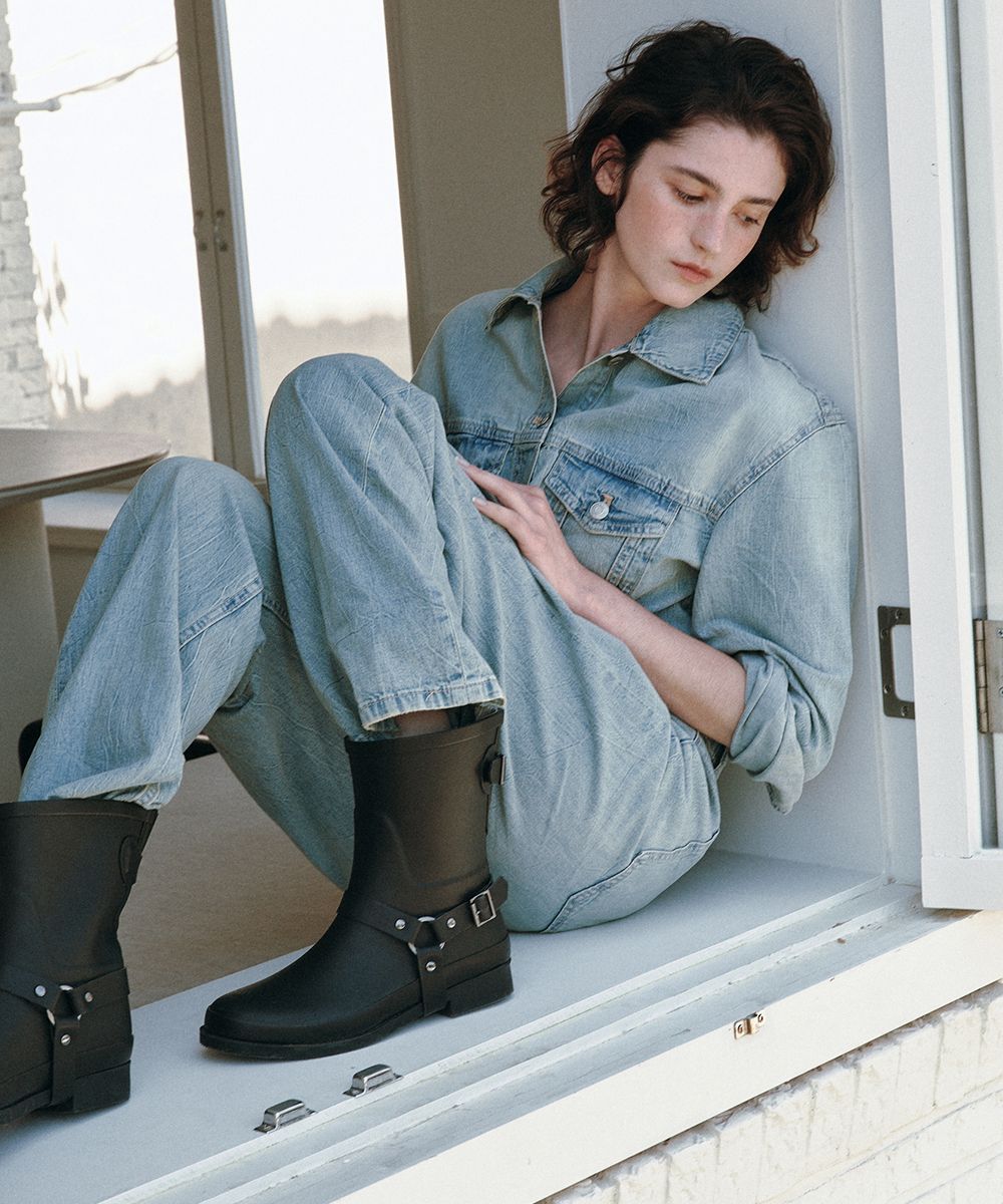★Rockfish Weatherwear★ HARNESS WELLINGTON BOOTS LONG 2col MUSINSA | ROCKFISH WEATHERWEAR HARNESS WELLINGTON BOOTS LONG