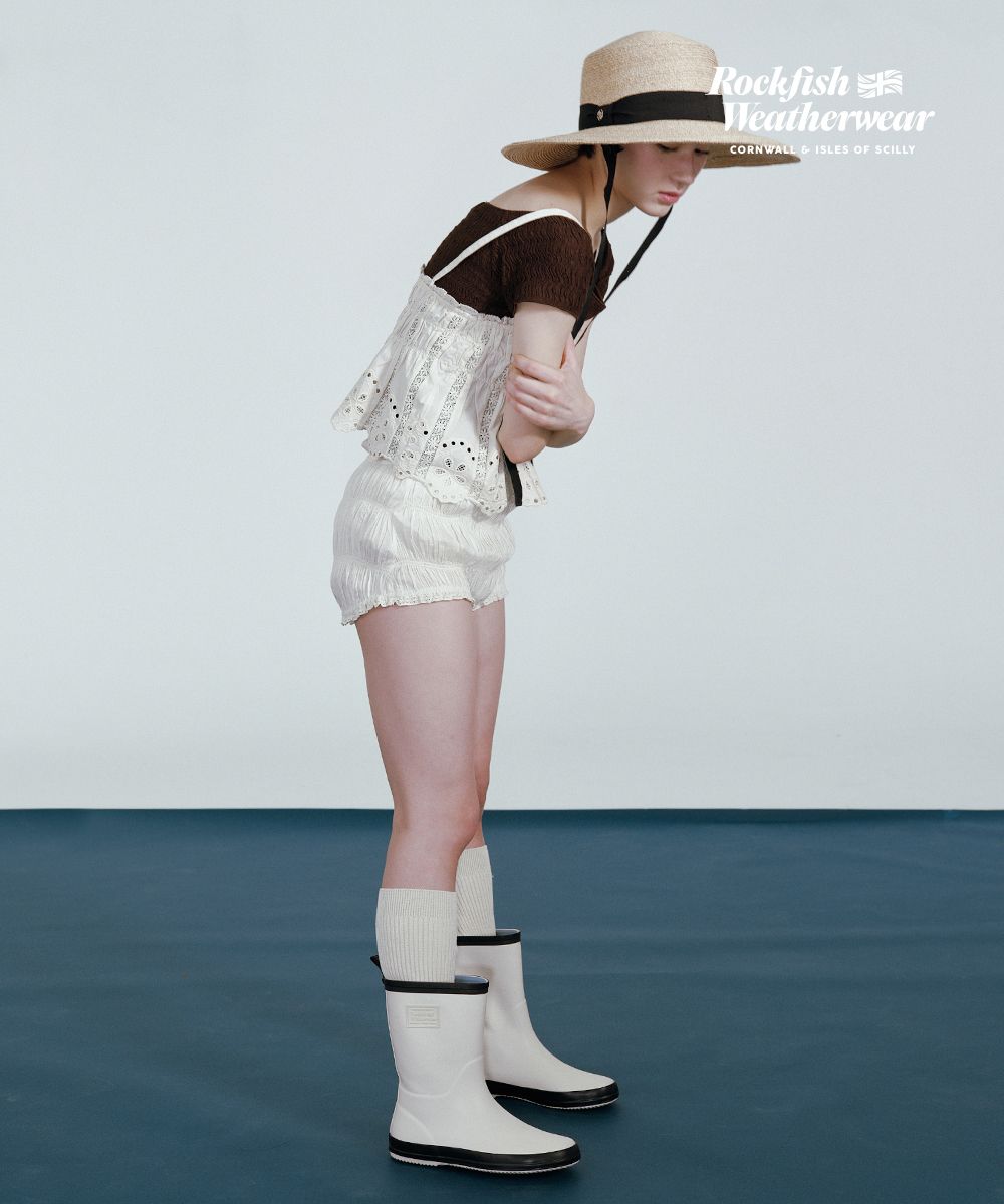 MUSINSA | ROCKFISH WEATHERWEAR EBBY COLOR BLOCK RAIN BOOTS