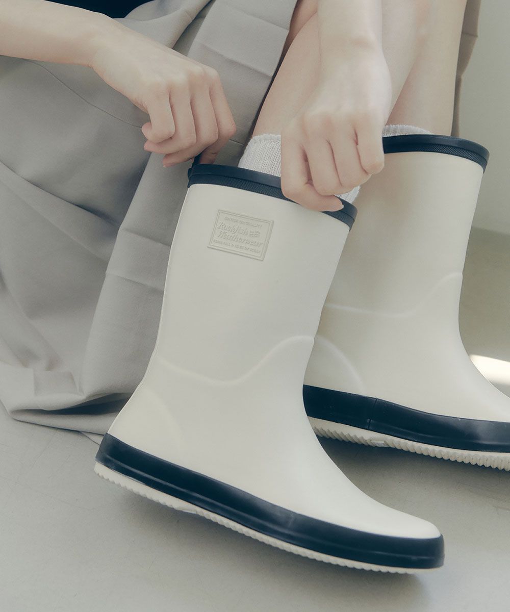 MUSINSA | ROCKFISH WEATHERWEAR EBBY COLOR BLOCK RAIN BOOTS
