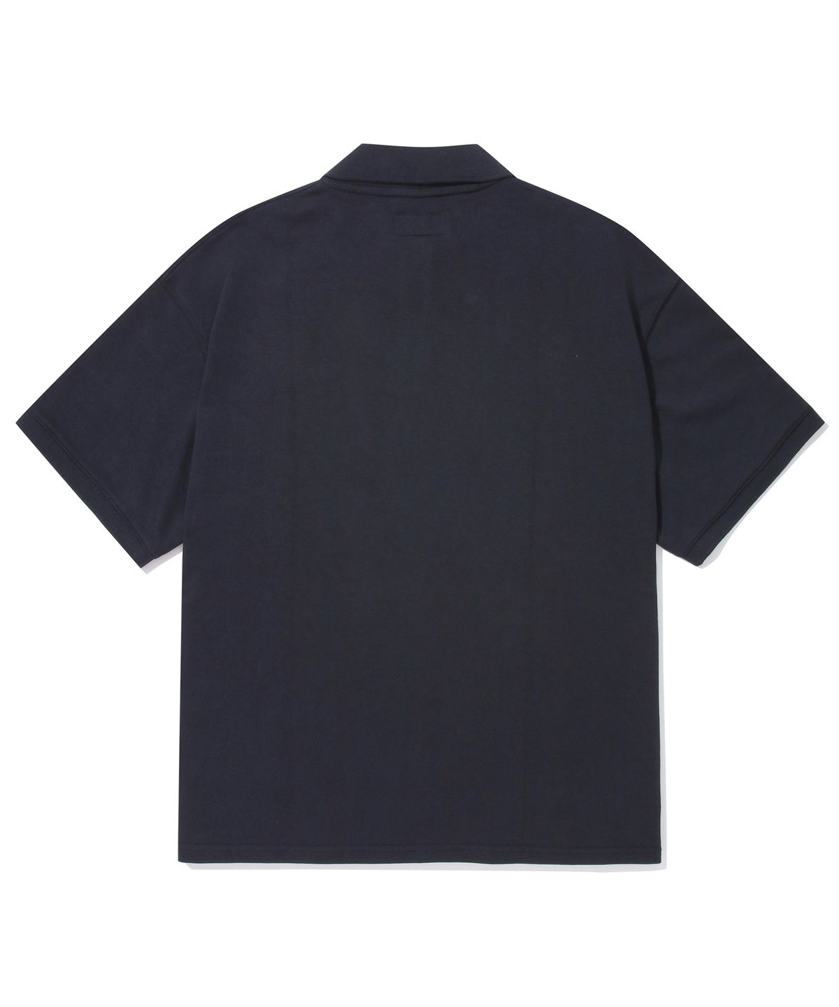 컬럼비아 유니버시티(COLUMBIA UNIVERSITY) CLASSIC LOGO S/S COLLAR T-SHIRTS 크라운네이비