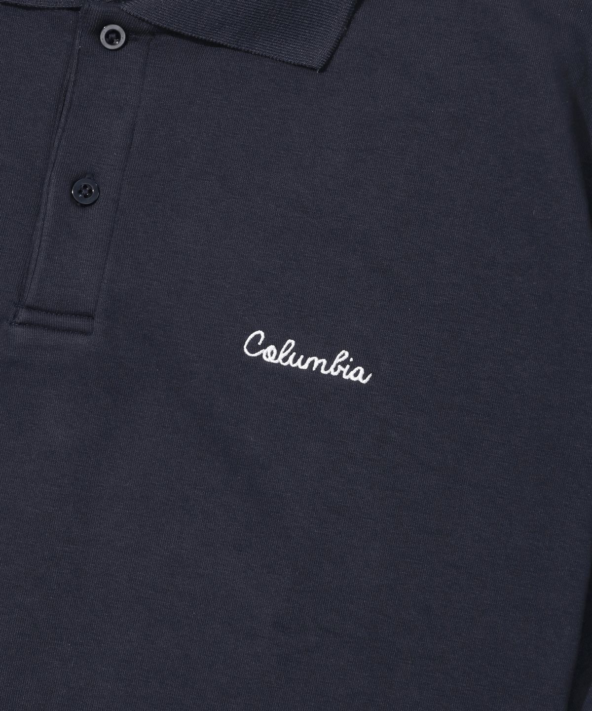 컬럼비아 유니버시티(COLUMBIA UNIVERSITY) CLASSIC LOGO S/S COLLAR T-SHIRTS 크라운네이비