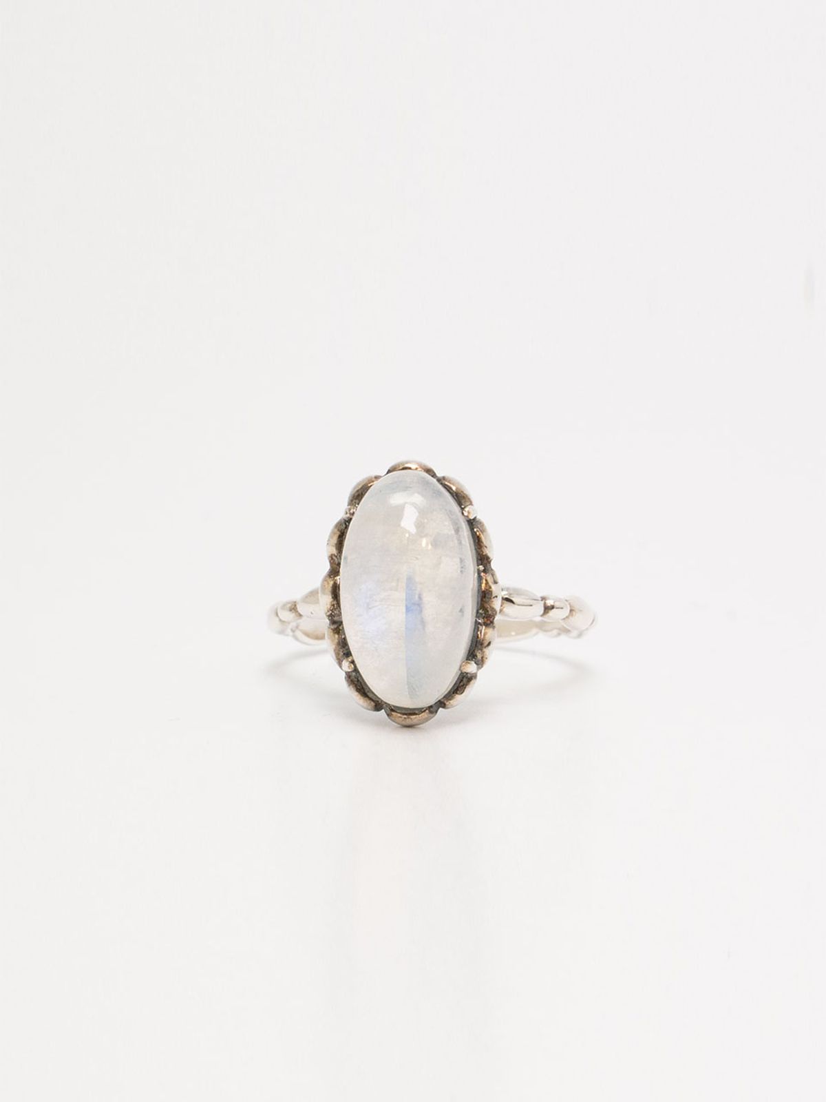 하랑(HARANG) HR 44R_Moonstone Flower Ring