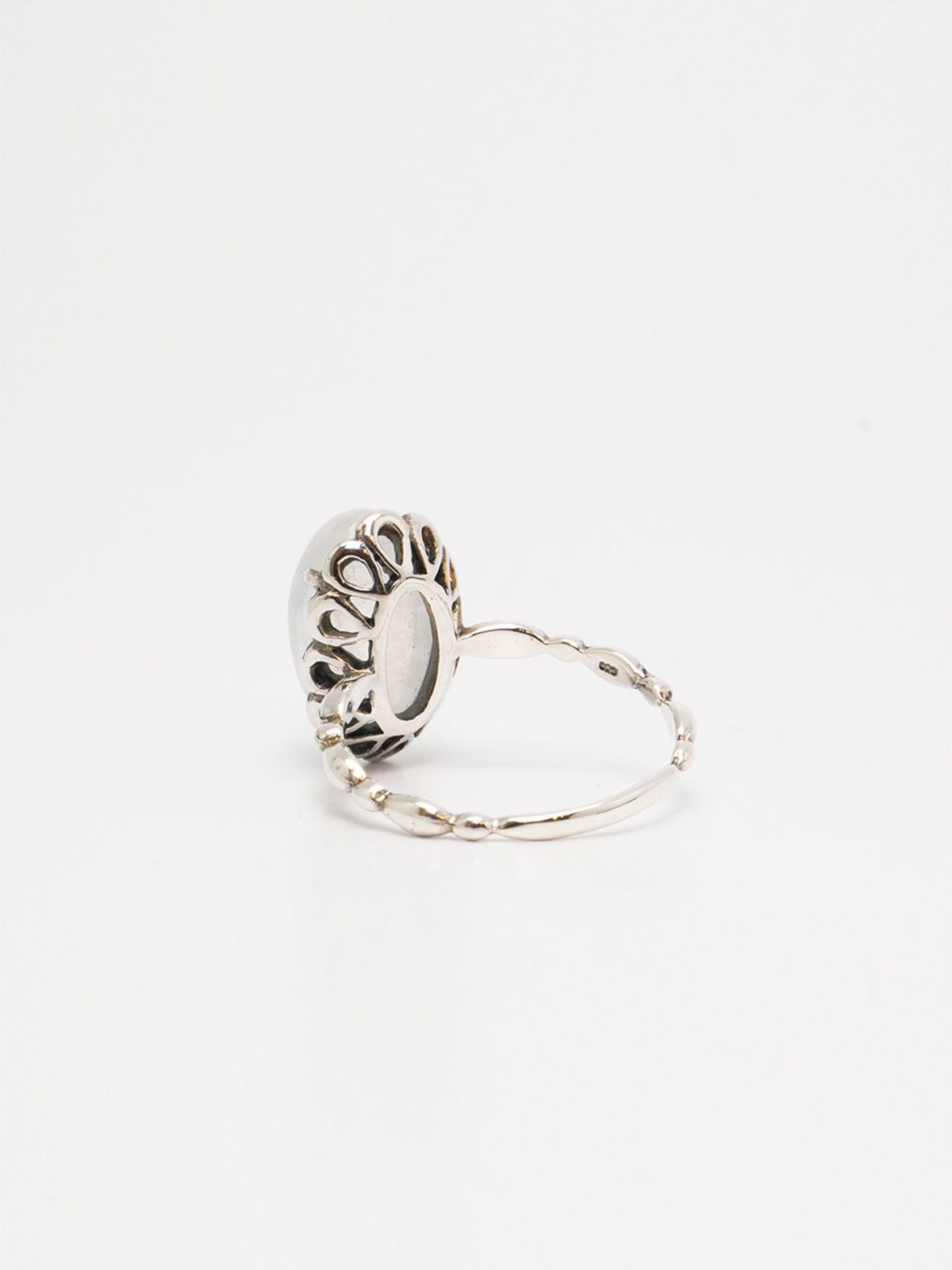 하랑(HARANG) HR 44R_Moonstone Flower Ring