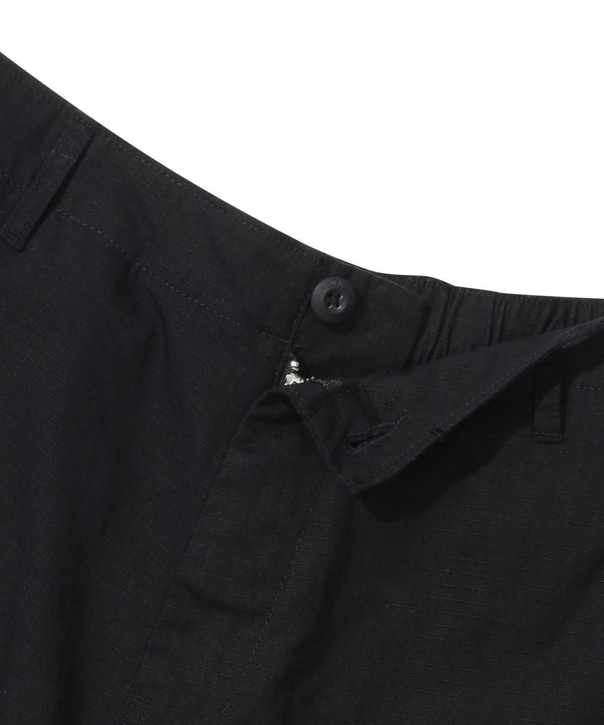 컬럼비아 유니버시티(COLUMBIA UNIVERSITY) M-LABEL LOOSE-FIT RIBSTOP POCKET SHORTS PANTS 블랙