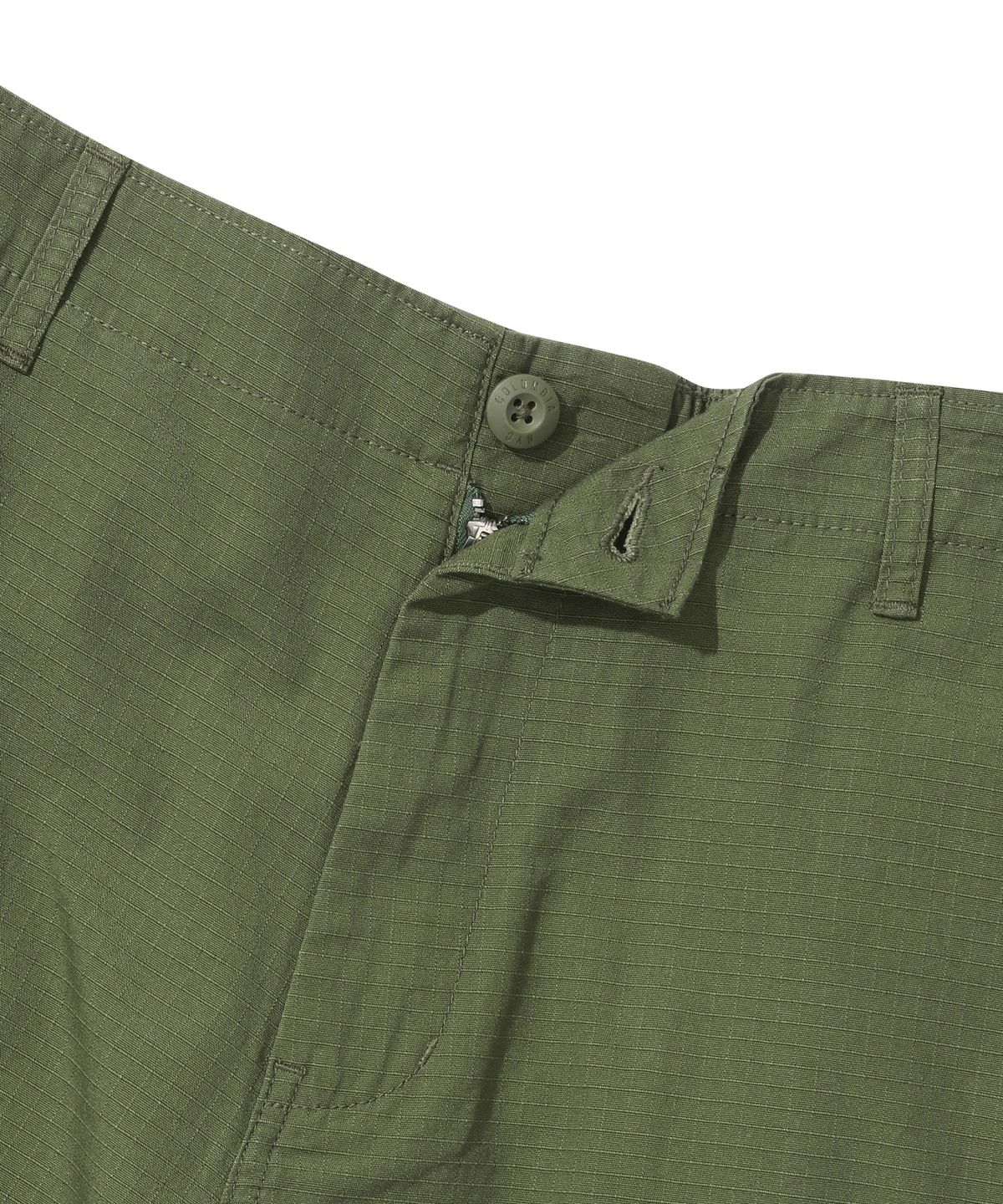 컬럼비아 유니버시티(COLUMBIA UNIVERSITY) M-LABEL LOOSE-FIT RIBSTOP POCKET SHORTS PANTS 헌터카키