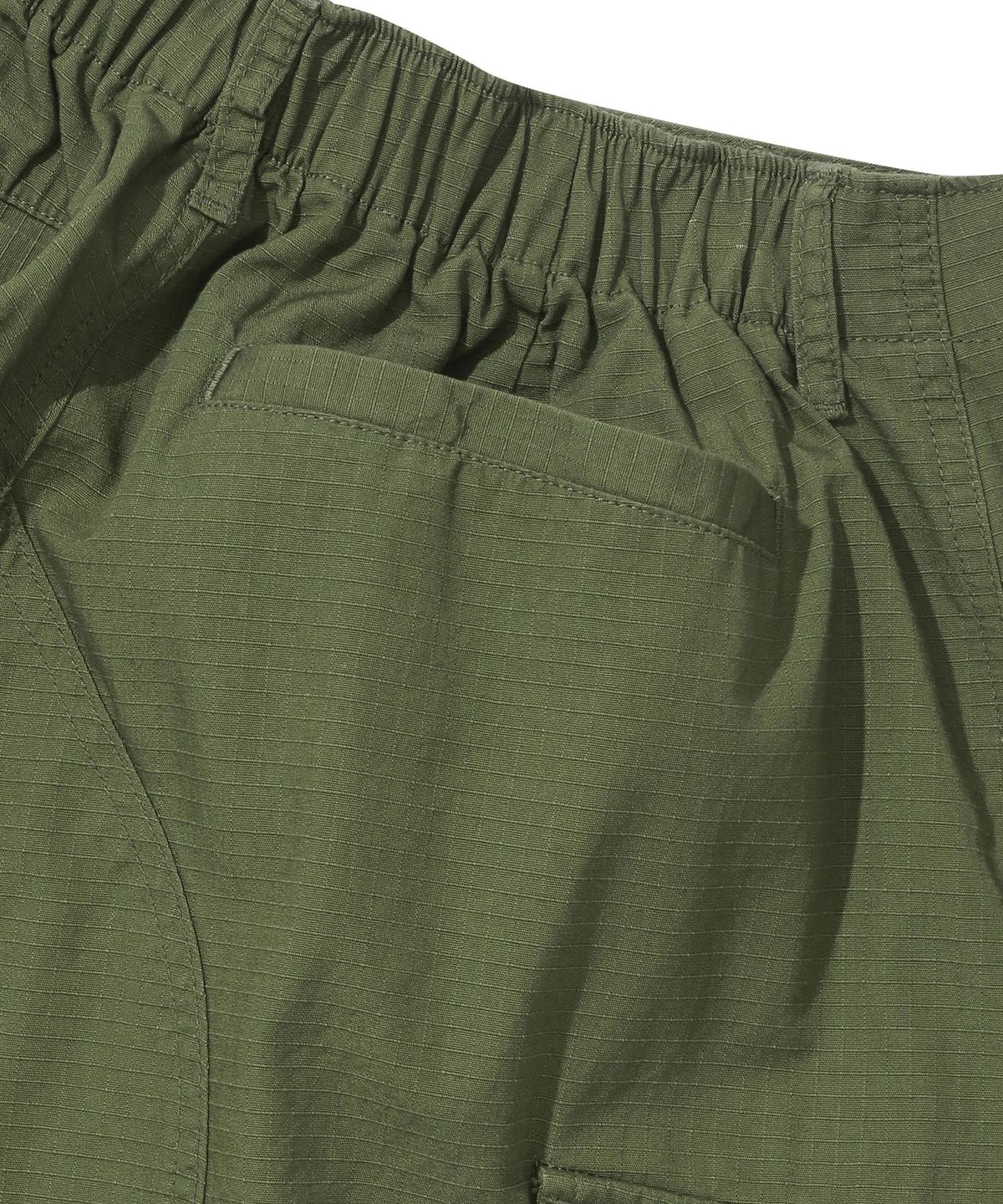 컬럼비아 유니버시티(COLUMBIA UNIVERSITY) M-LABEL LOOSE-FIT RIBSTOP POCKET SHORTS PANTS 헌터카키