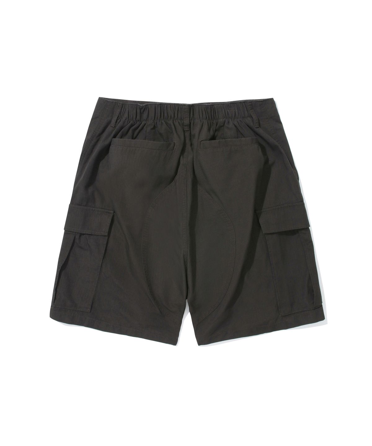 컬럼비아 유니버시티(COLUMBIA UNIVERSITY) M-LABEL LOOSE-FIT RIBSTOP POCKET SHORTS PANTS 슬레이트블랙