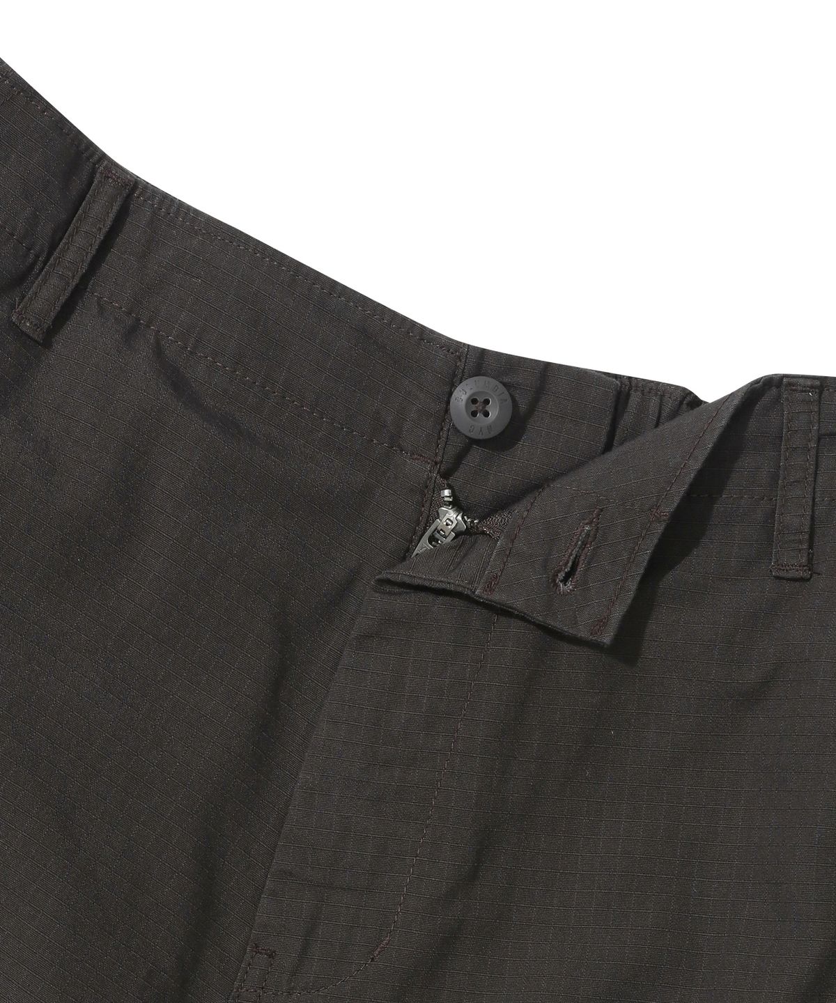 컬럼비아 유니버시티(COLUMBIA UNIVERSITY) M-LABEL LOOSE-FIT RIBSTOP POCKET SHORTS PANTS 슬레이트블랙