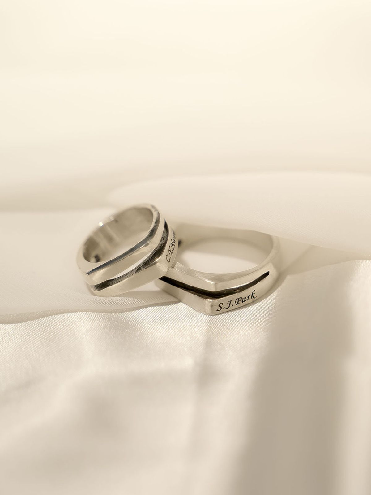하랑(HARANG) HR 72R_Silver Crack Ring