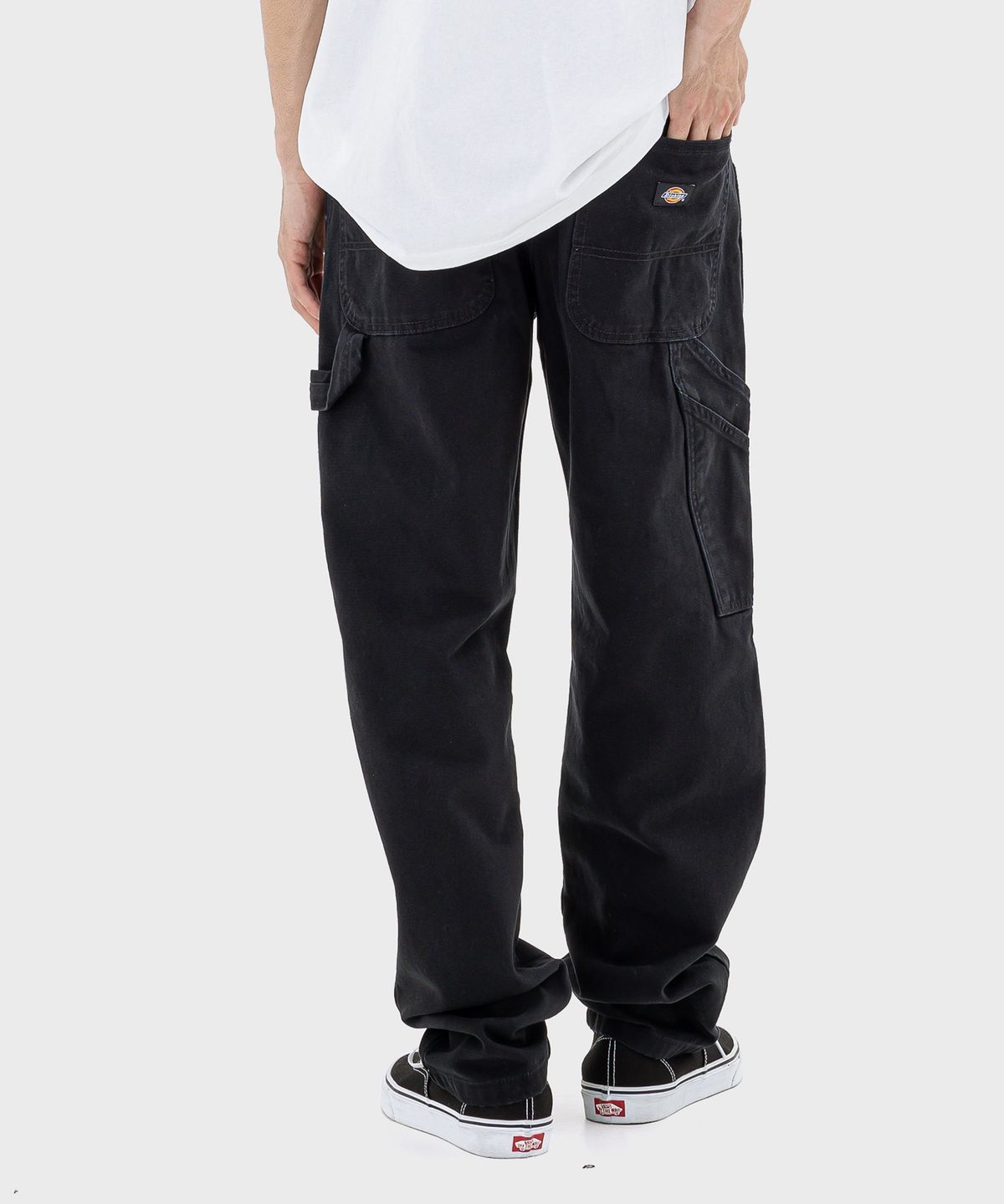 디키즈(DICKIES) 덕 캔버스 카펜터 팬츠 Black