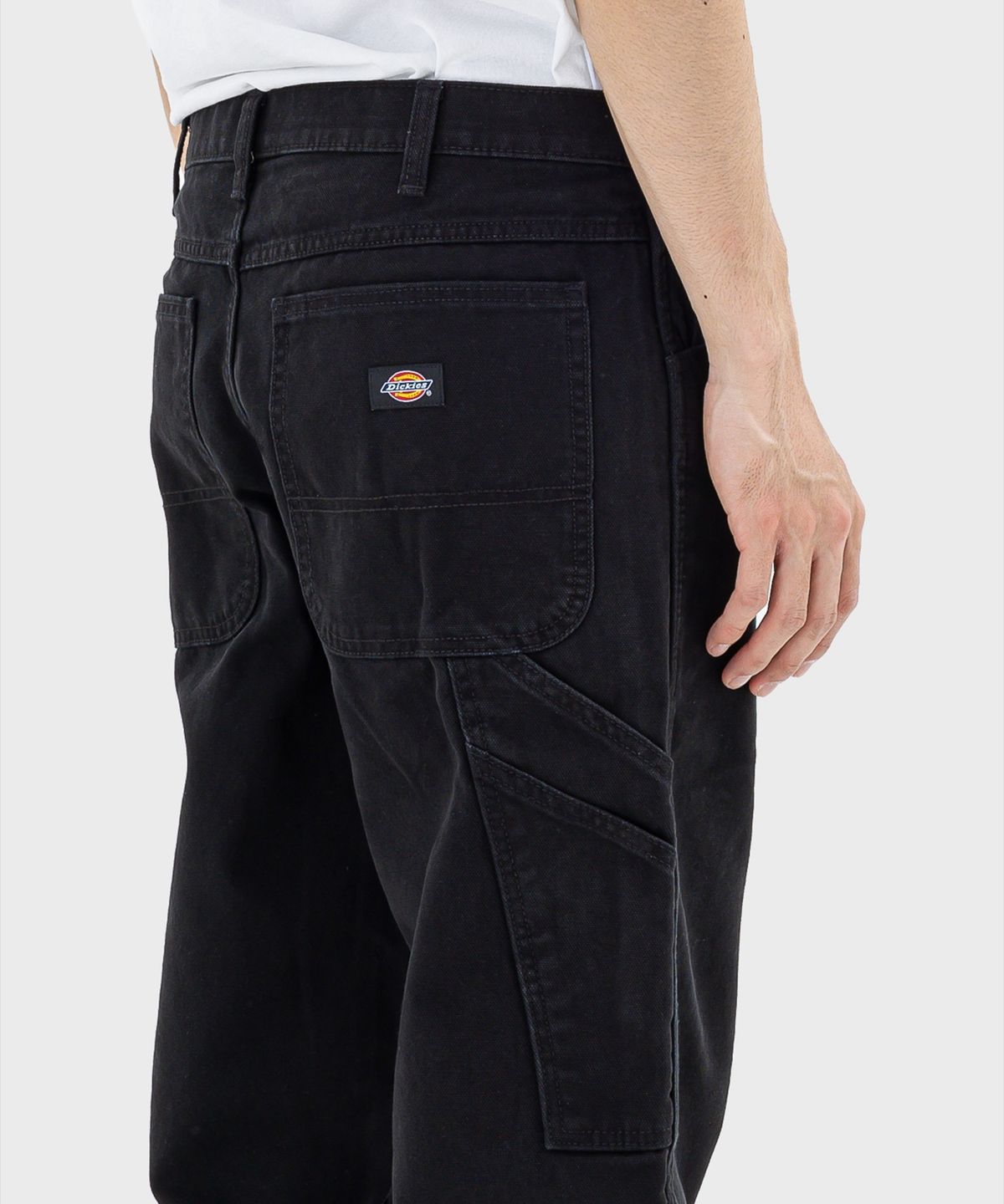 디키즈(DICKIES) 덕 캔버스 카펜터 팬츠 Black