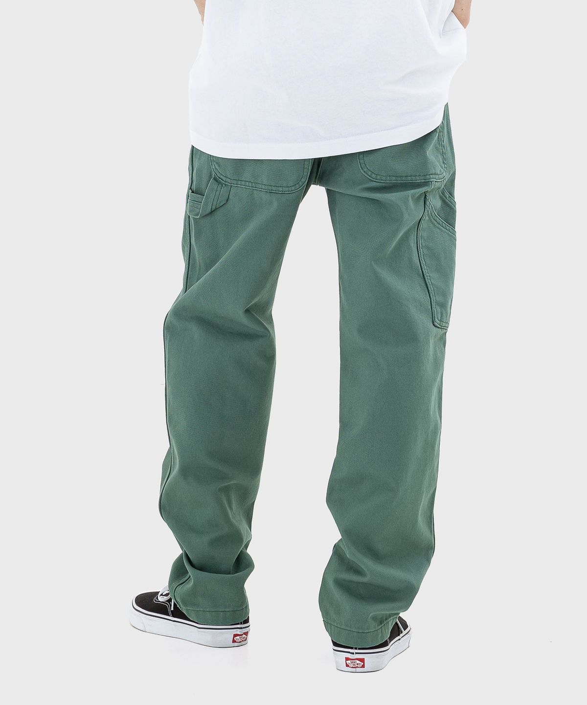 디키즈(DICKIES) 덕 캔버스 카펜터 팬츠 Dark Forest