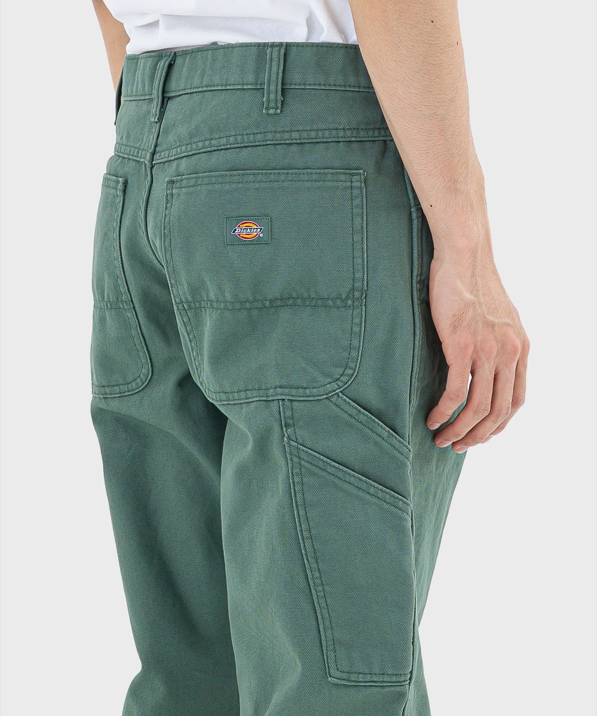 디키즈(DICKIES) 덕 캔버스 카펜터 팬츠 Dark Forest