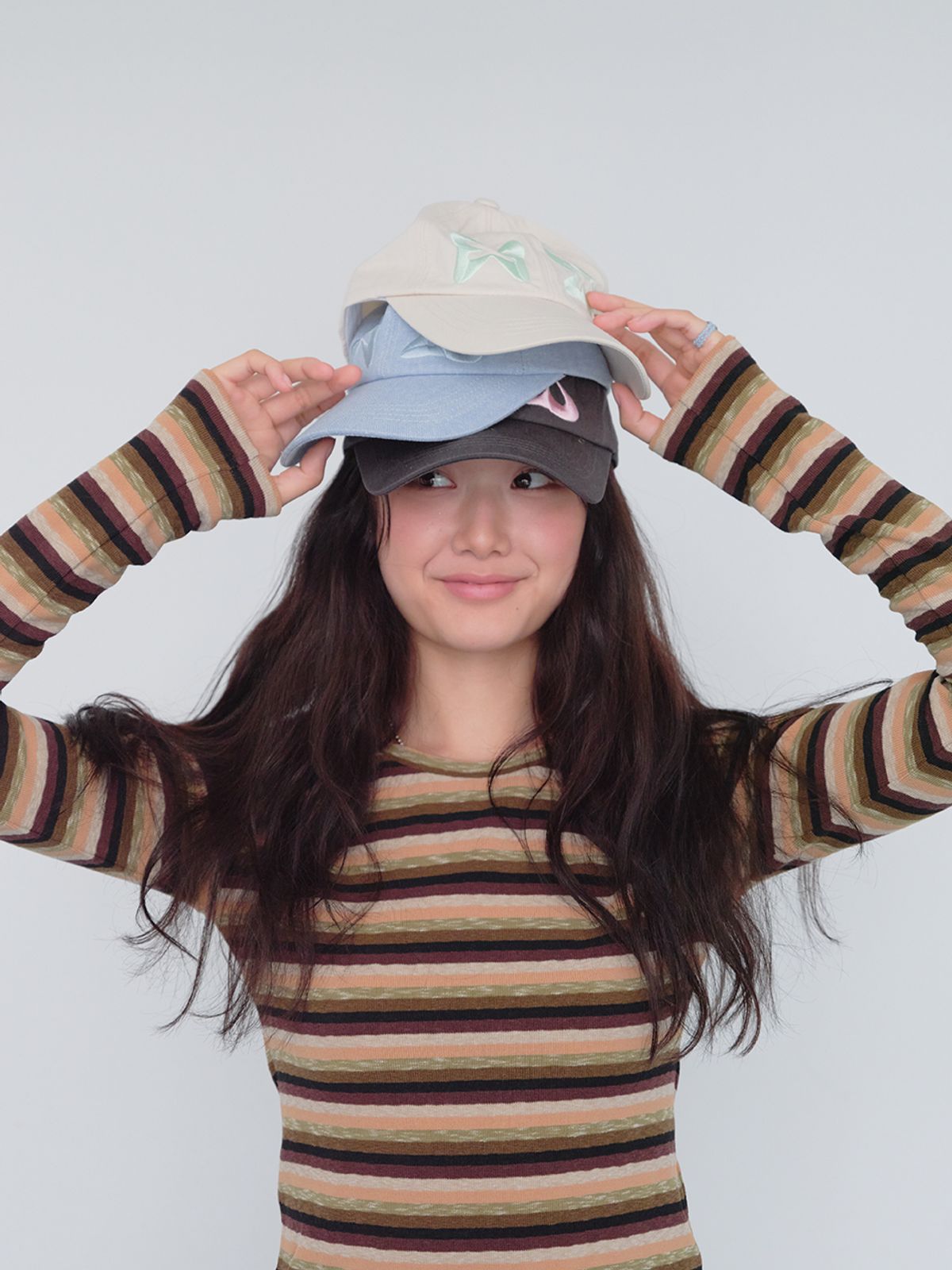 무음(MUWM) 럭키 루키 볼캡 Lucky Rookie Ball Cap (Charcoal)