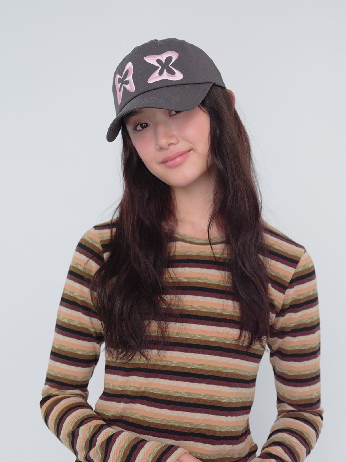 무음(MUWM) 럭키 루키 볼캡 Lucky Rookie Ball Cap (Charcoal)