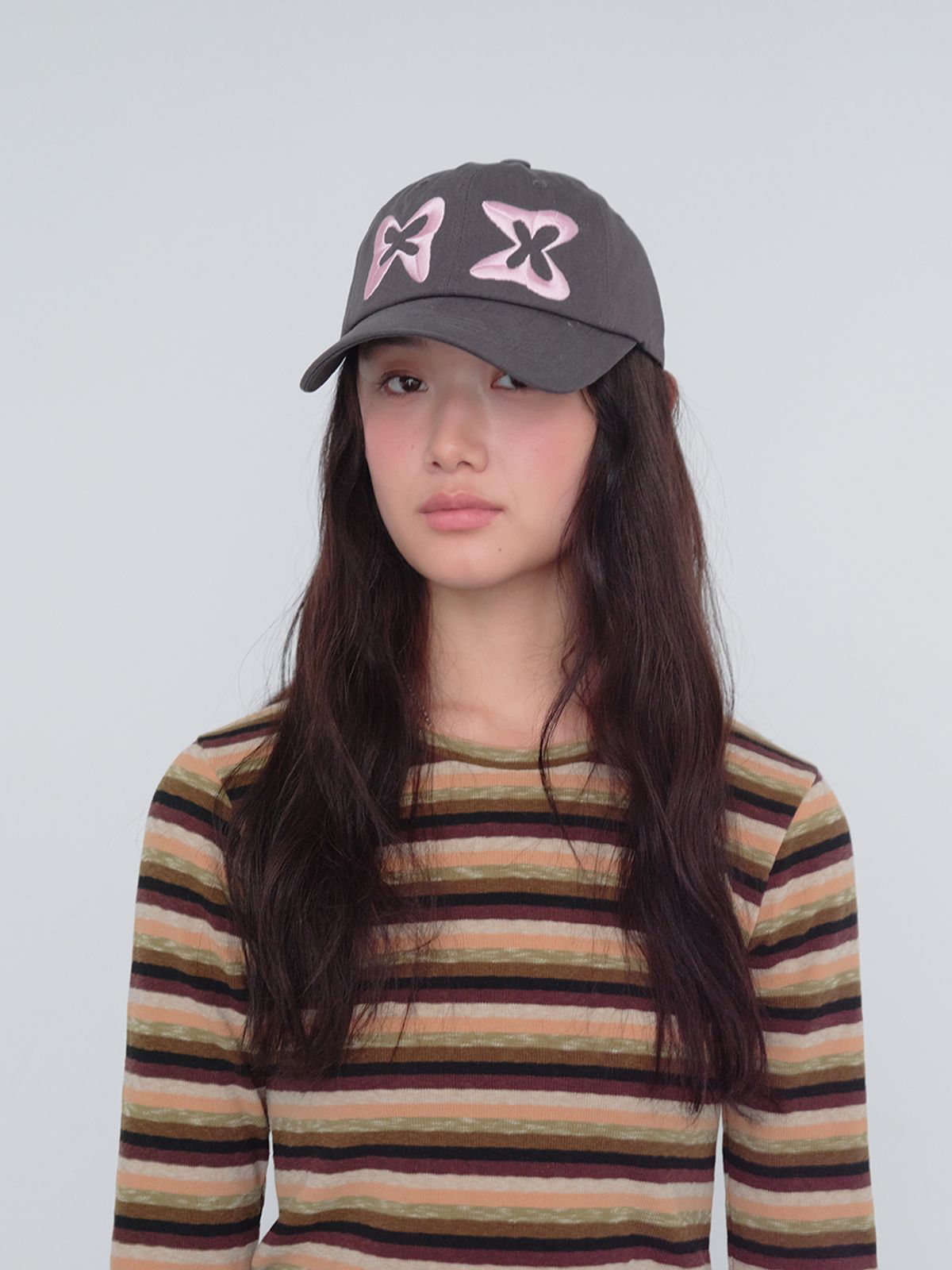 무음(MUWM) 럭키 루키 볼캡 Lucky Rookie Ball Cap (Charcoal)