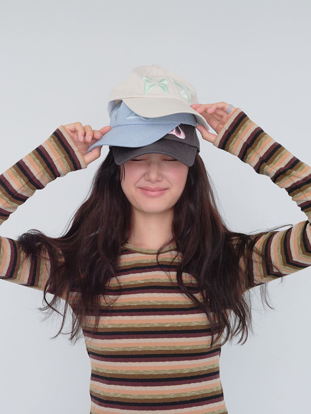 무음(MUWM) 럭키 루키 볼캡 Lucky Rookie Ball Cap (Charcoal)
