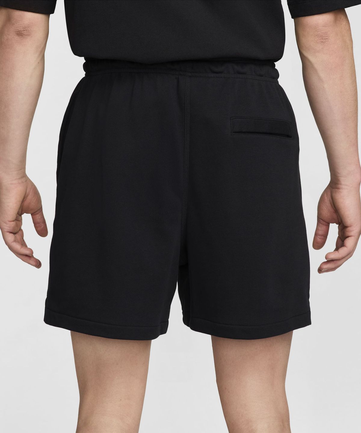 나이키(NIKE) 클럽 프렌치 테리 플로우 쇼츠 M - 블랙:블랙:화이트 / FN3521-010