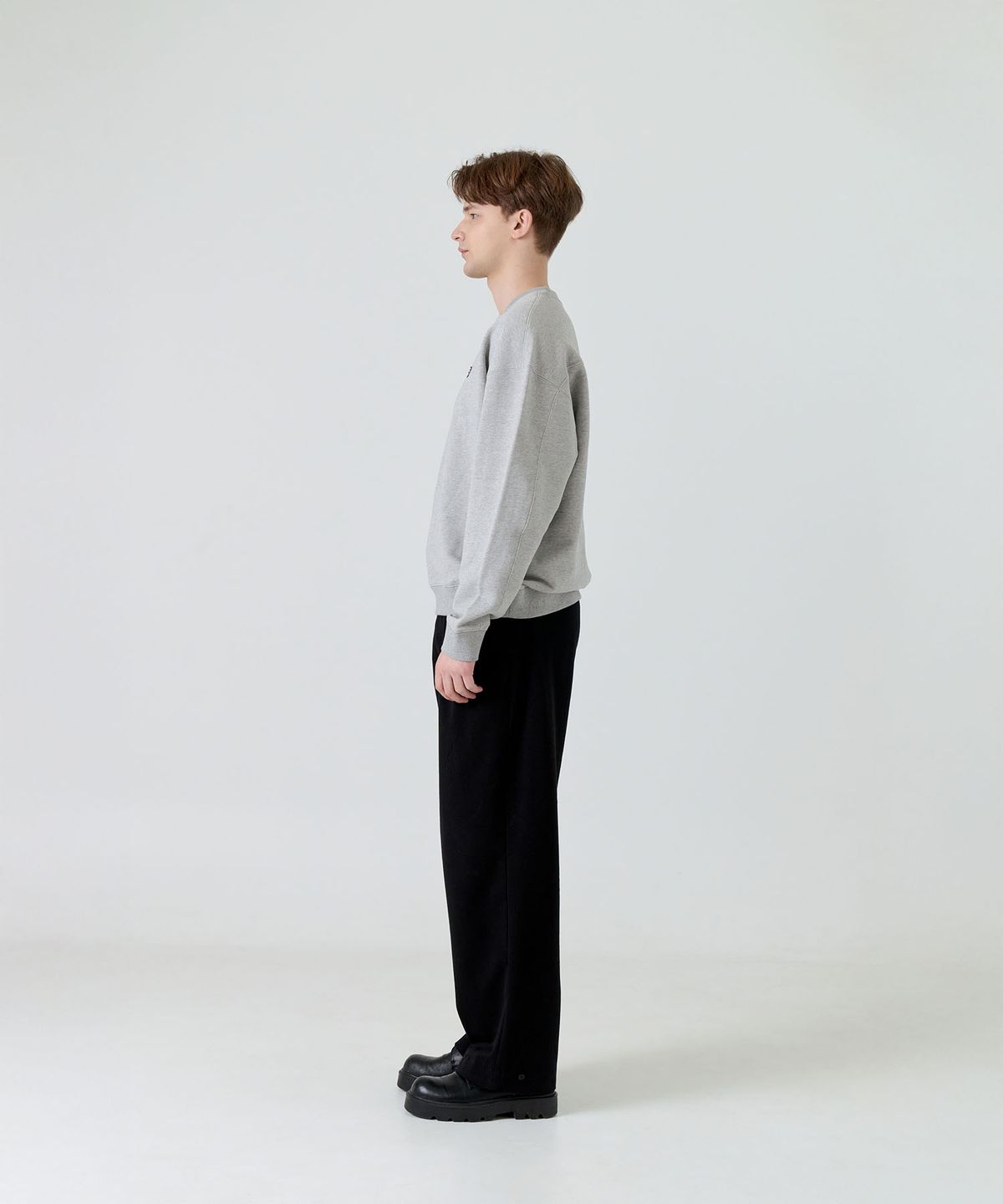제마 에르베 르 코티디앙(ZEMA ÉLEVER LE QUOTIDIEN) Liberte Sweatshirt - Gray (리베르테 스웻셔츠)