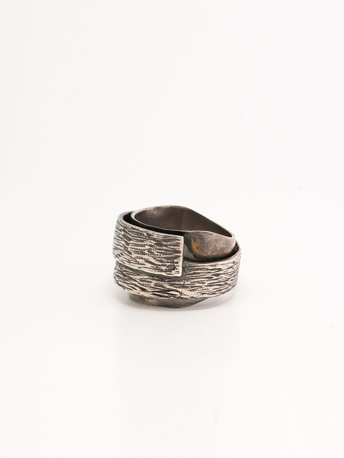 하랑(HARANG) HR 107R_Bold Rough Texture Ring