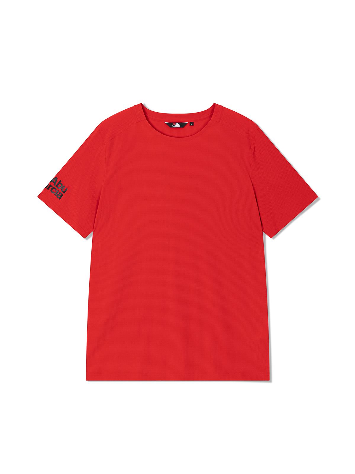 아부가르시아(ABU GARCIA) 메쉬 우븐 반팔 티셔츠 RED