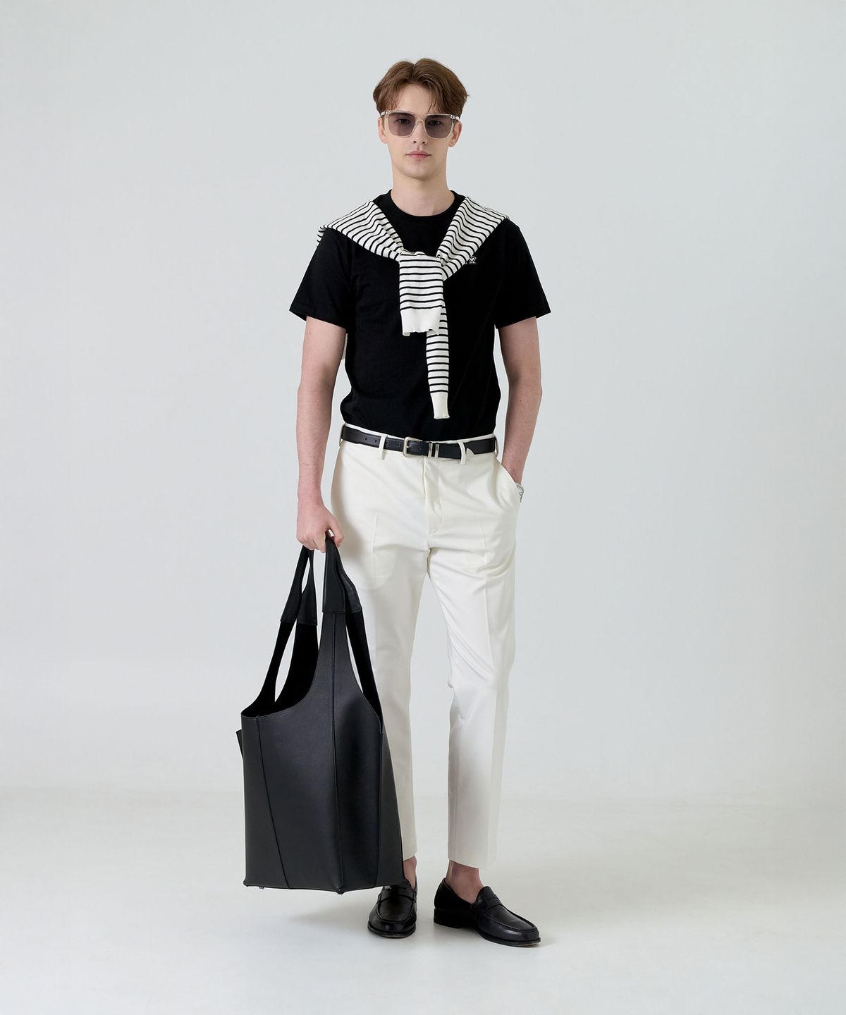 제마 에르베 르 코티디앙(ZEMA ÉLEVER LE QUOTIDIEN) Onnete Tote Bag XL - Midnight Black (오네뜨 토트백 XL)