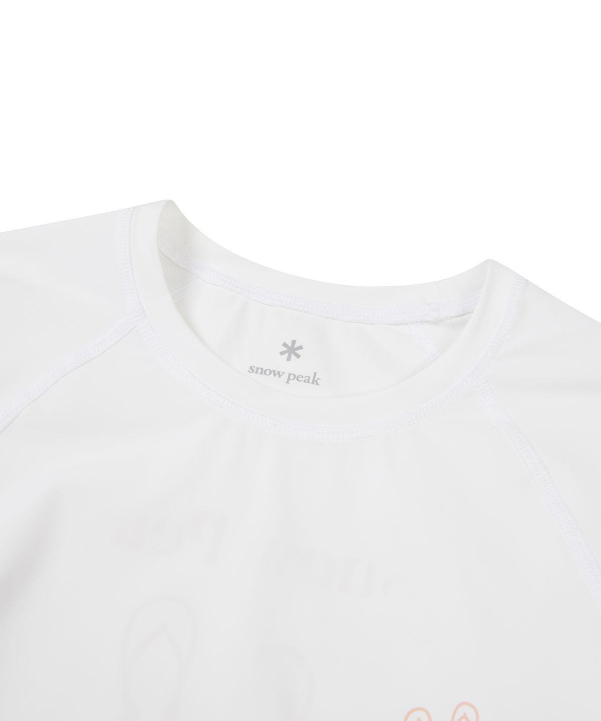 스노우피크 어패럴(SNOWPEAK APPAREL) 루즈핏 여성 긴팔 래쉬가드 Off White (S24MWWSW07)