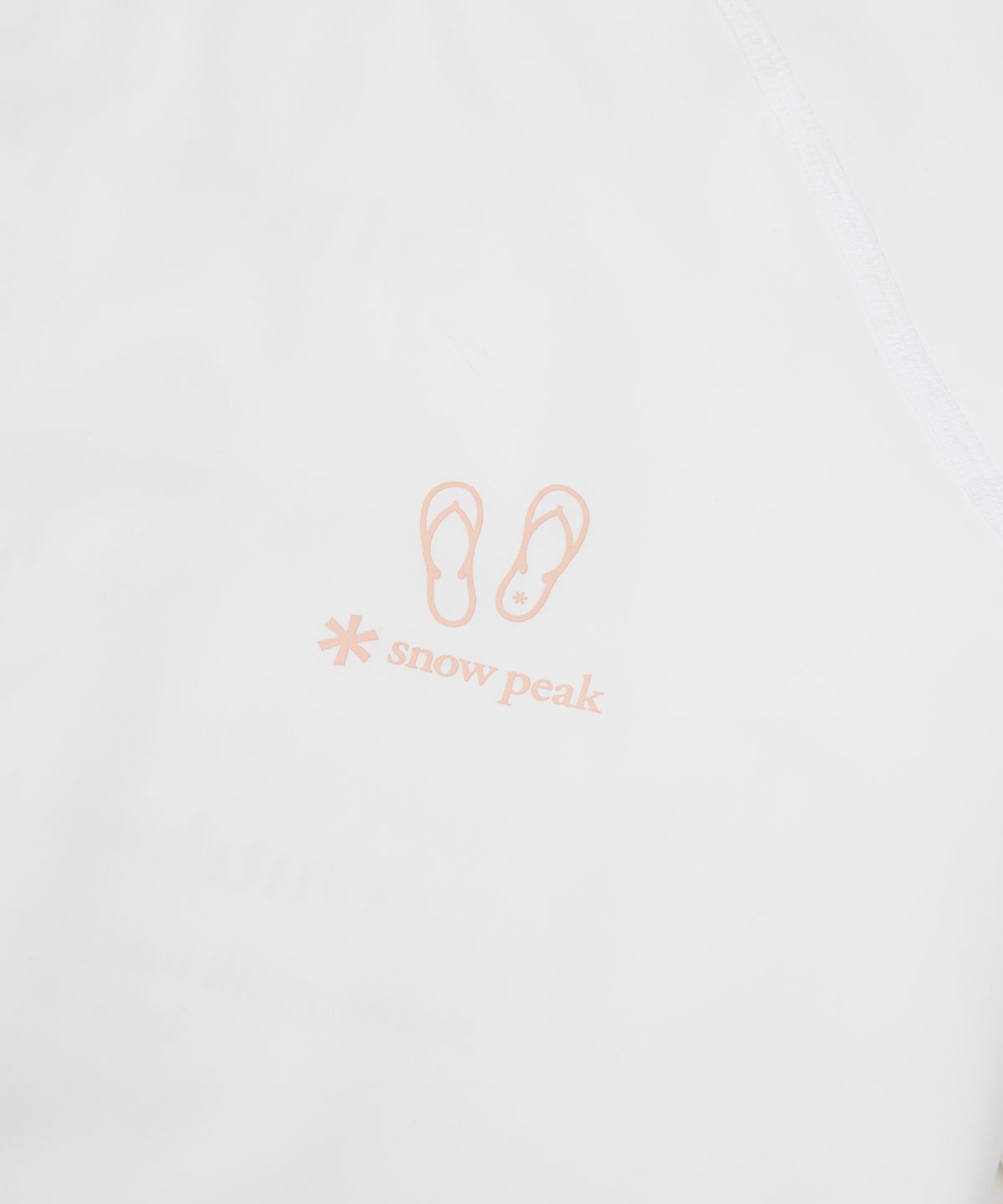 스노우피크 어패럴(SNOWPEAK APPAREL) 루즈핏 여성 긴팔 래쉬가드 Off White (S24MWWSW07)
