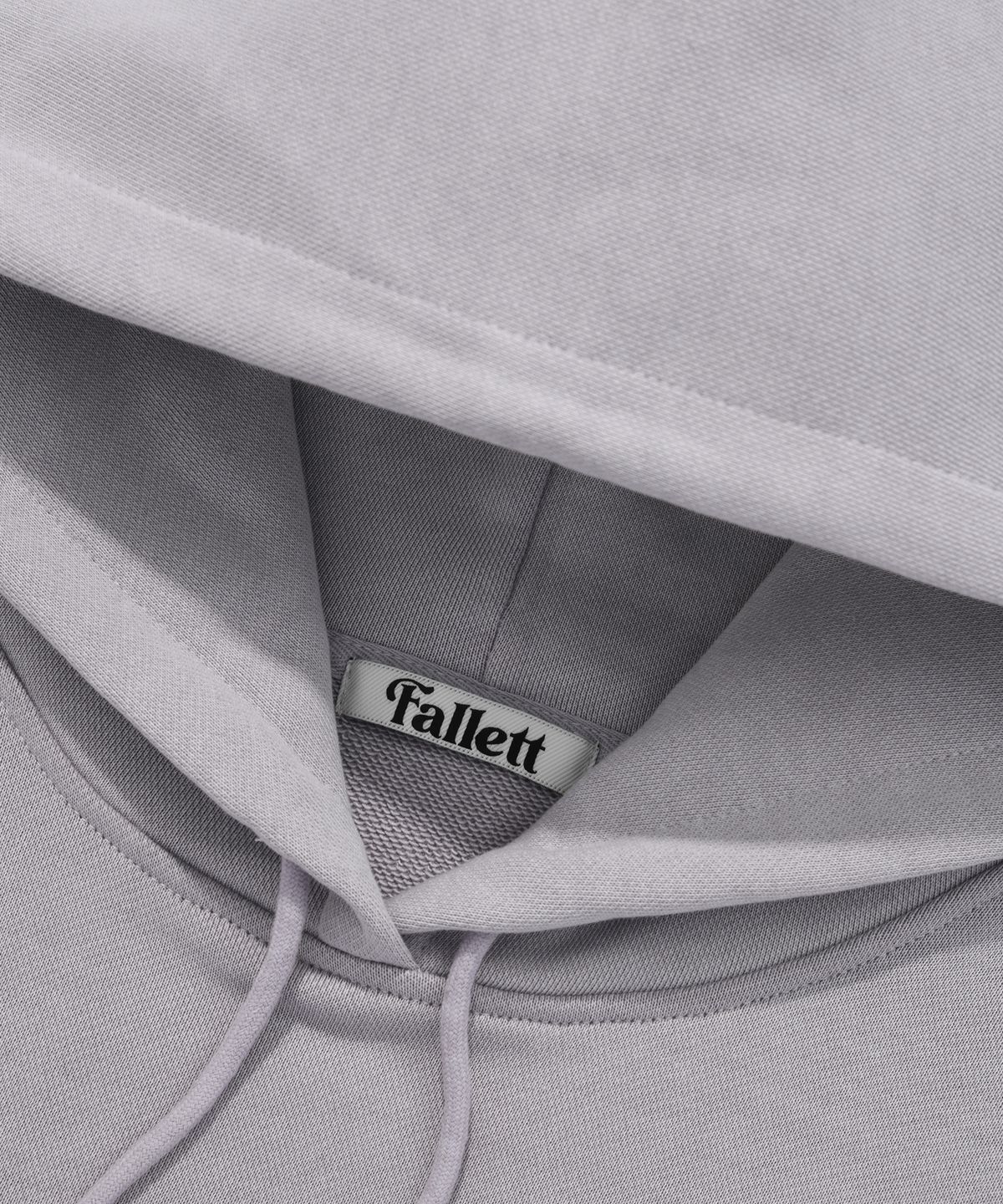팔렛(FALLETT) 스토리 로고 후드 라이트 퍼플