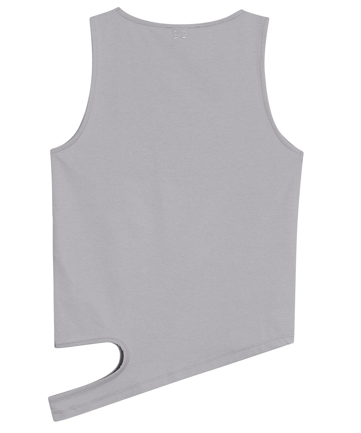 타입서비스(TYPESERVICE) Asymmetry Cut Out Sleeveless [Gray]