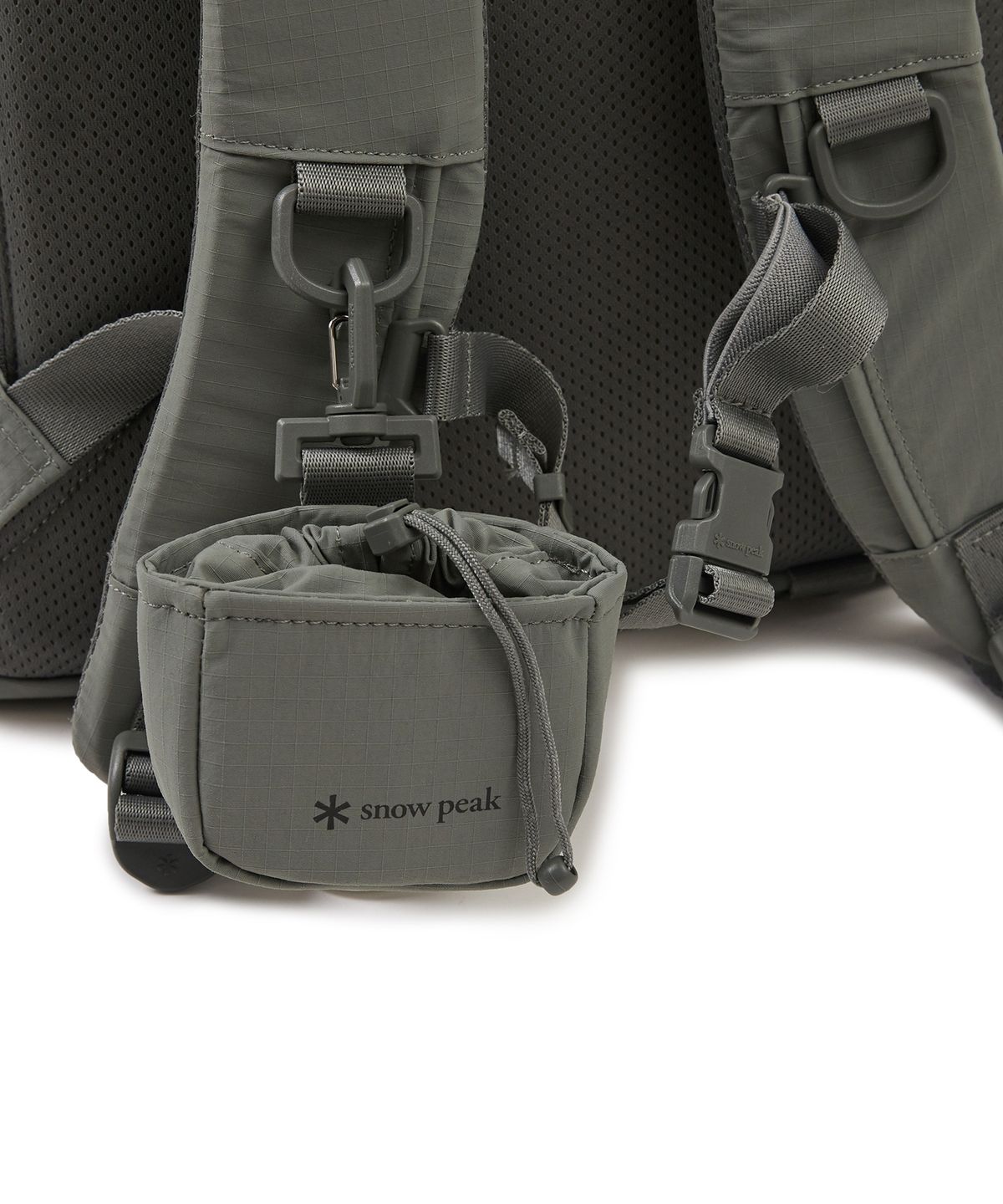 스노우피크 어패럴(SNOWPEAK APPAREL) 듀얼테크 백팩 25L Dark Gray (S24ZUFBP31)